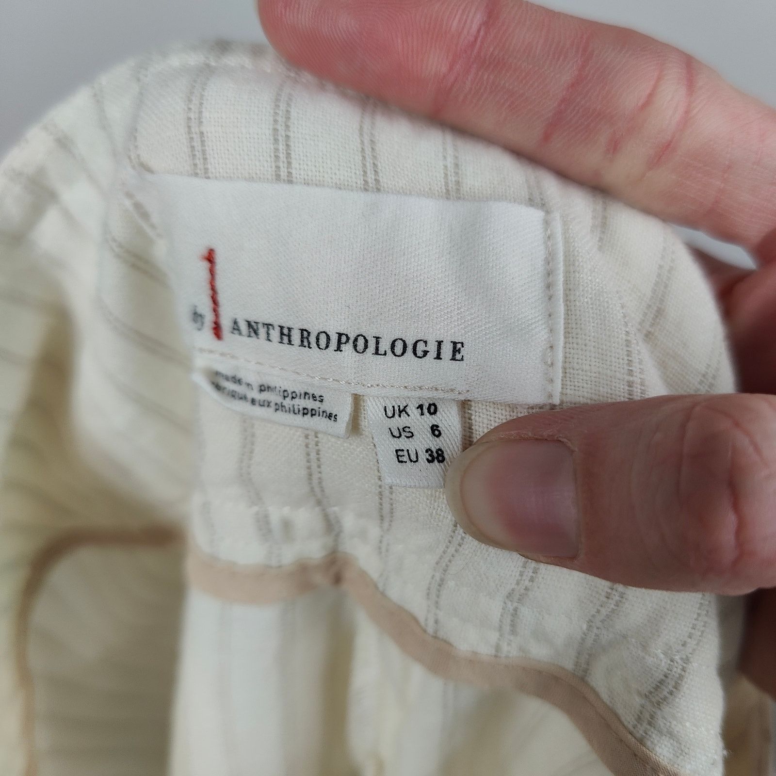 Anthropologie Anthropologie Palm Beach Belted Pants Womens 6 Wide Leg Size 28" / US 6 / IT 42 - 9 Thumbnail