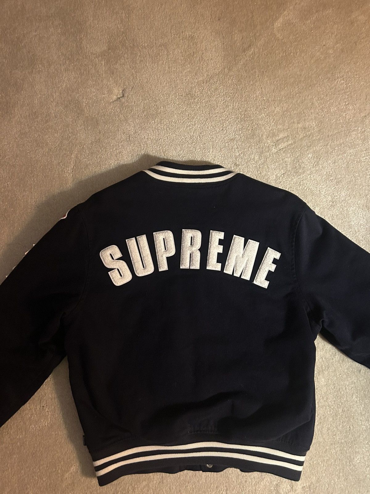 47 Brand × New York Yankees × Supreme Supreme MLB varsity jacket Size US S / EU 44-46 / 1 - 5 Thumbnail