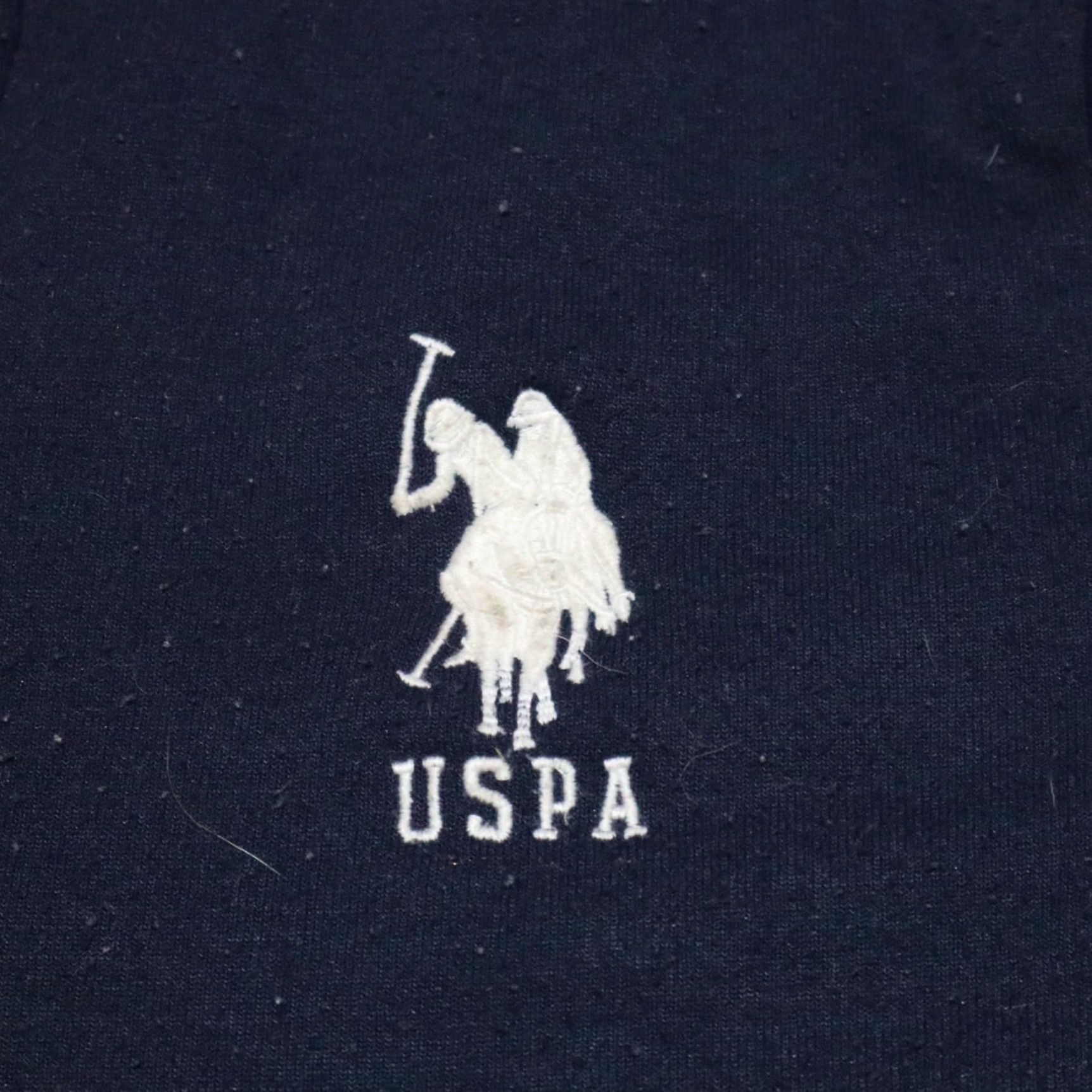 Vintage US Polo Assn Jacket Blue Solid Lined Casual Hooded Full Zip Size 18 Mens Size US M / EU 48-50 / 2 - 2 Thumbnail