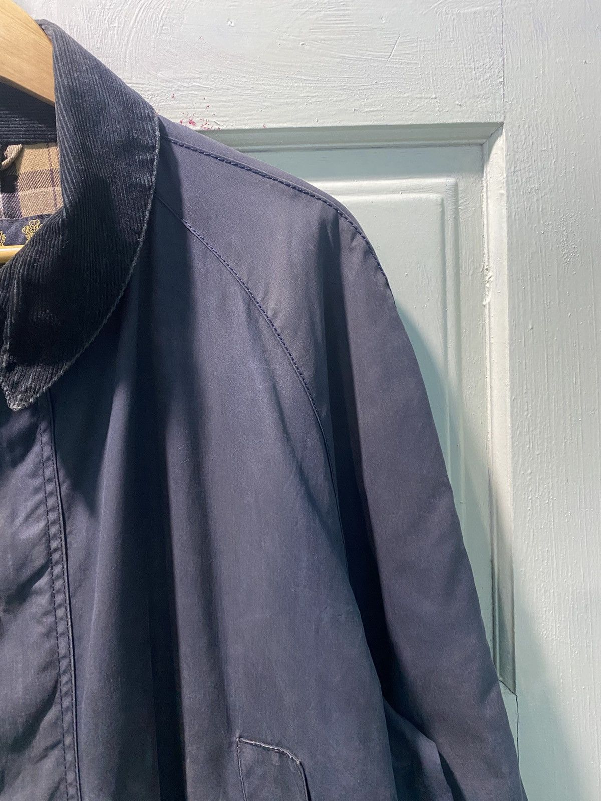 Barbour Aw16 Barbour Tartan Waxed Cotton Jacket Made England Size US XXL / EU 58 / 5 - 4 Thumbnail