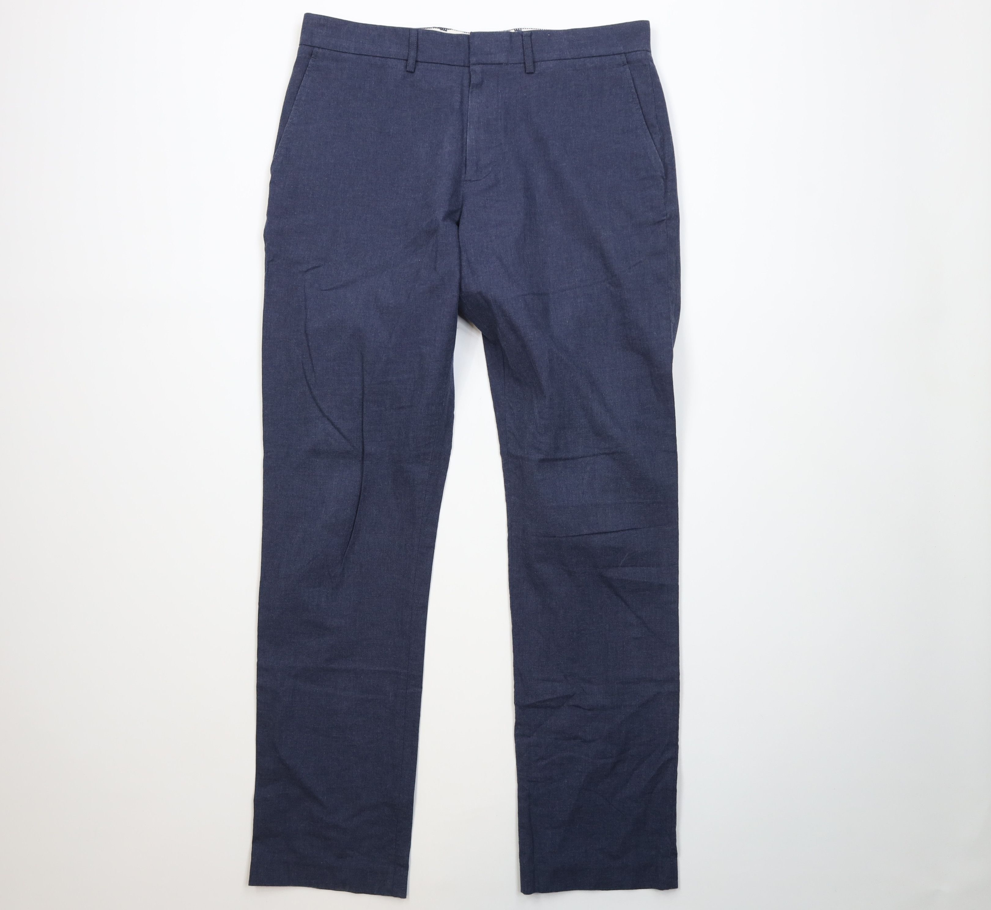 J.Crew J Crew Bedford Cotton Straight Leg Chino Pants Trousers Size US 32 / EU 48 - 1 Thumbnail