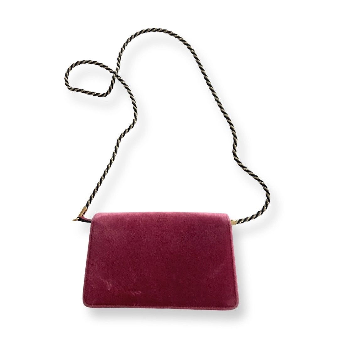 Gucci Gucci Square velvet pink mini bag Size ONE SIZE - 2 Thumbnail