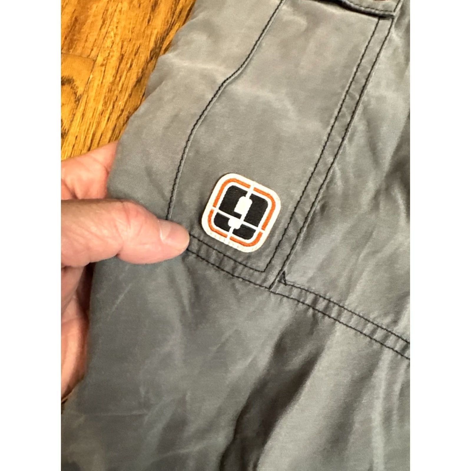 Vintage VINTAGE Trans Nine Y2K Raver Cargo Pants Baggy Techwear Size M Grey Size US 31 - 2 Thumbnail