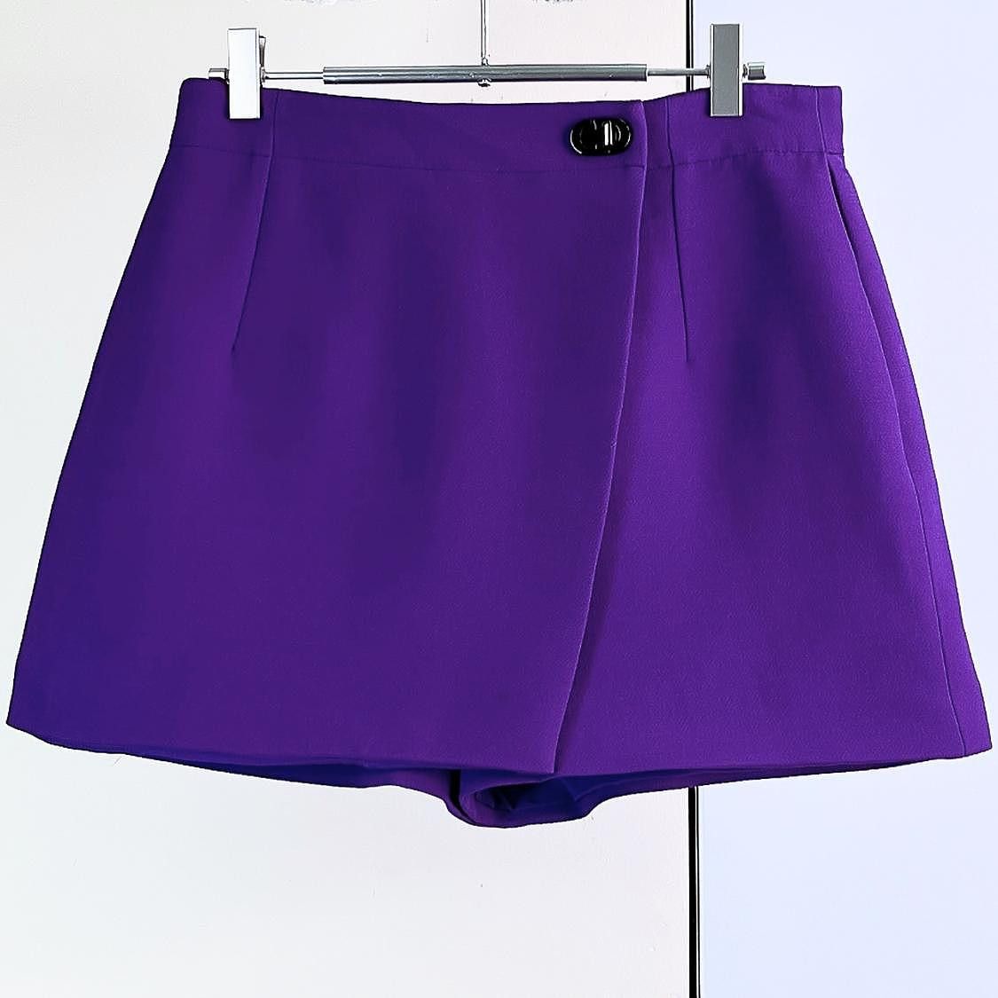 Dior Dior Wool Silk Shorts Size 38 Size 26" / US 2 / IT 38 - 1 Thumbnail