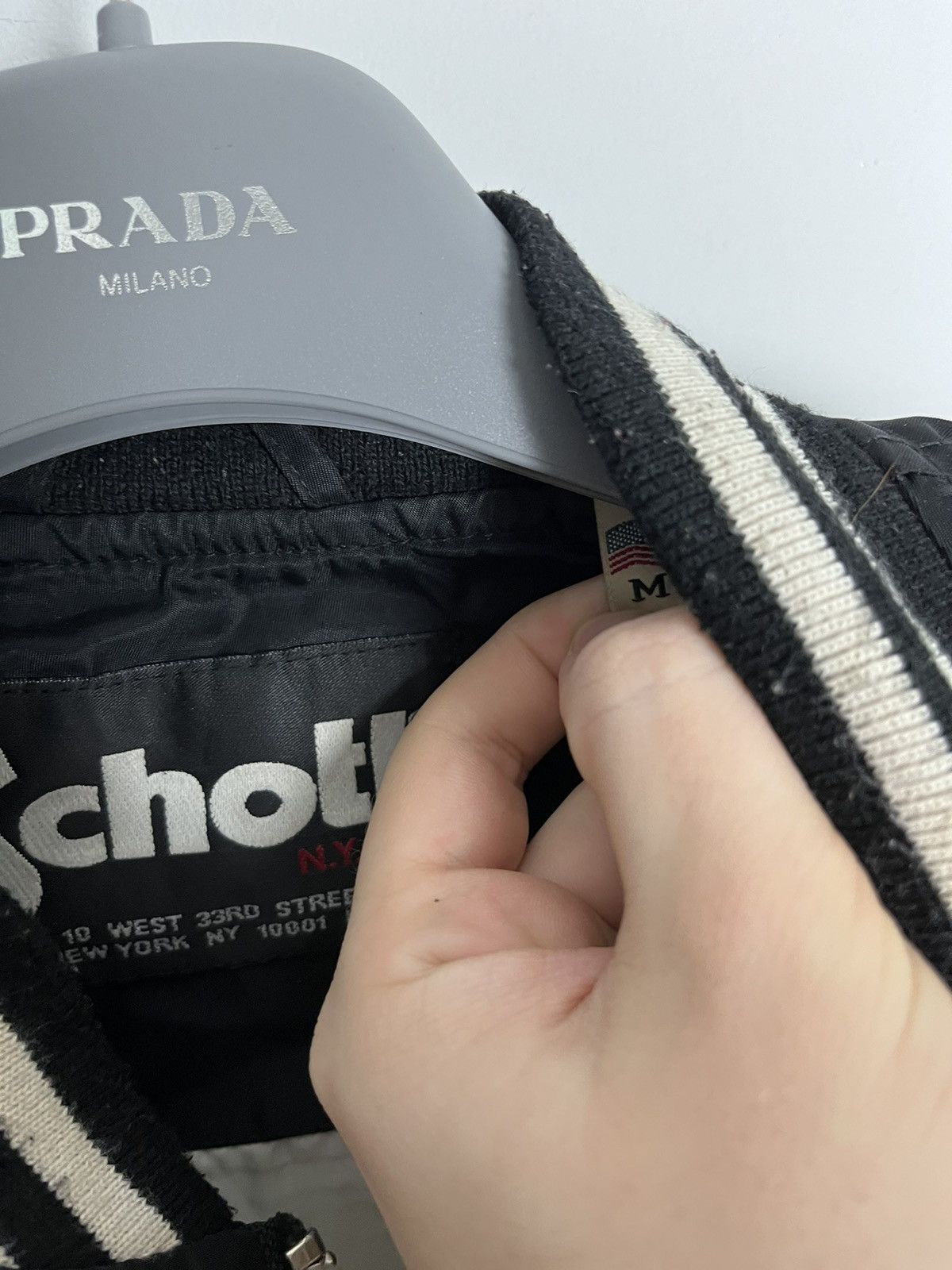 Schott × Vintage Schott jacket Chicago bomber y2k Size US M / EU 48-50 / 2 - 10 Thumbnail