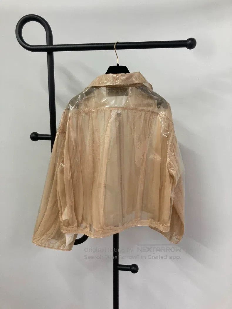 Valentino Valentino Skin color mulberry silk transparent raincoat ja Size S / US 4 / IT 40 - 2 Thumbnail