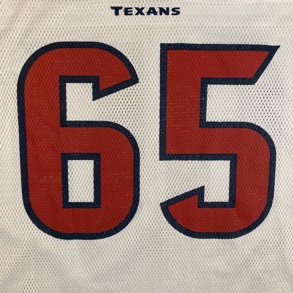 NFL Houston Texas NFL White Jersey Shirt Tee Mogens Krogh Size US XL / EU 56 / 4 - 3 Thumbnail