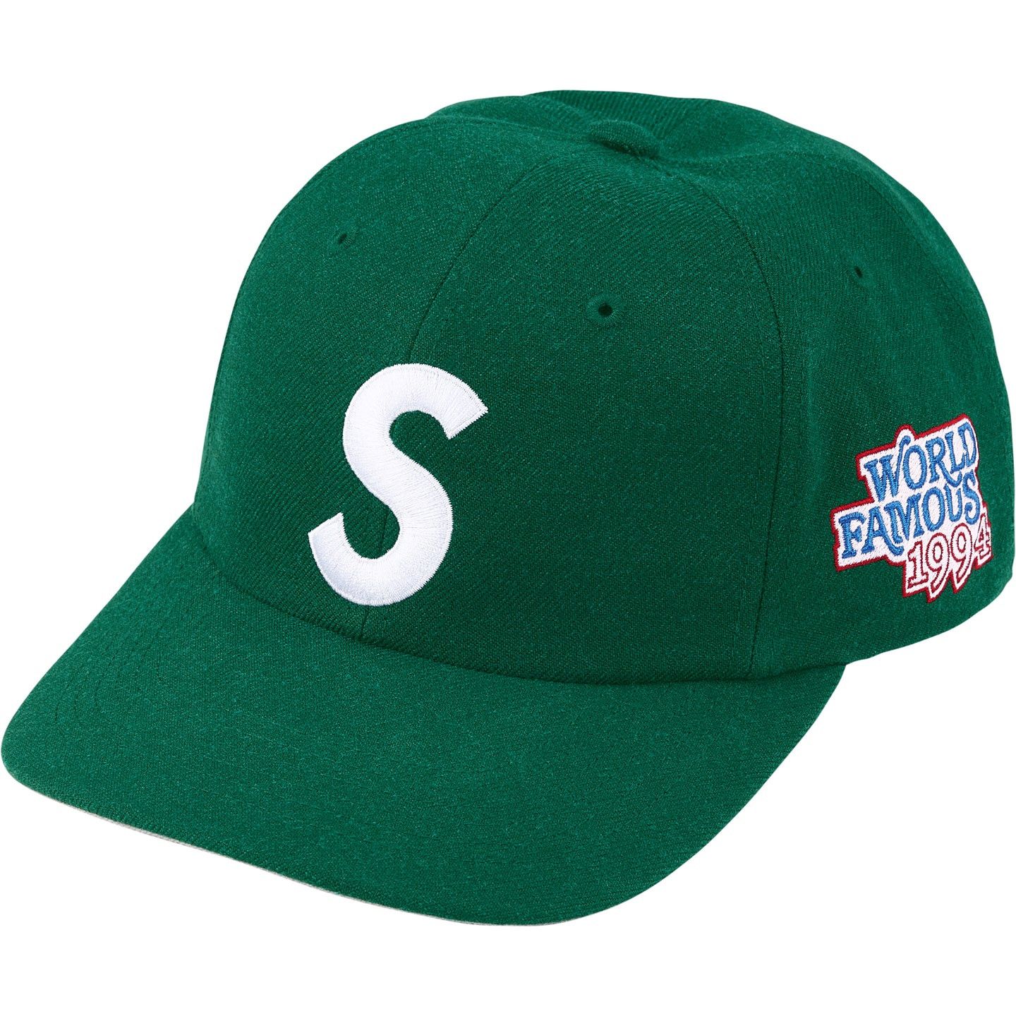 Supreme Supreme S Logo 6-panel Suede Olive FW16 | Grailed