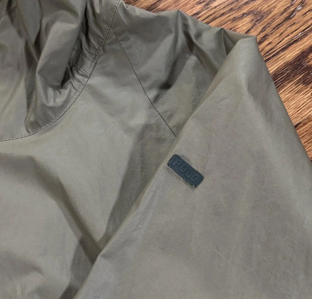 Polo Ralph Lauren Vintage Polo Country Ralph Lauren Olive Waxed Cotton Jacket Size US L / EU 52-54 / 3 - 2 Thumbnail