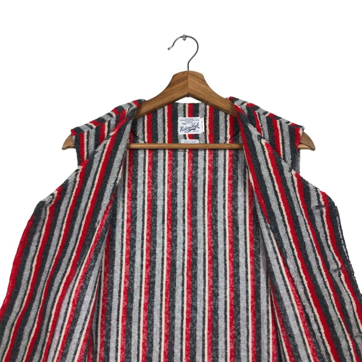 Japanese Brand 📌Vintage Vest Jacket Hickory Riding High Issey Miyake Size US M / EU 48-50 / 2 - 15 Thumbnail