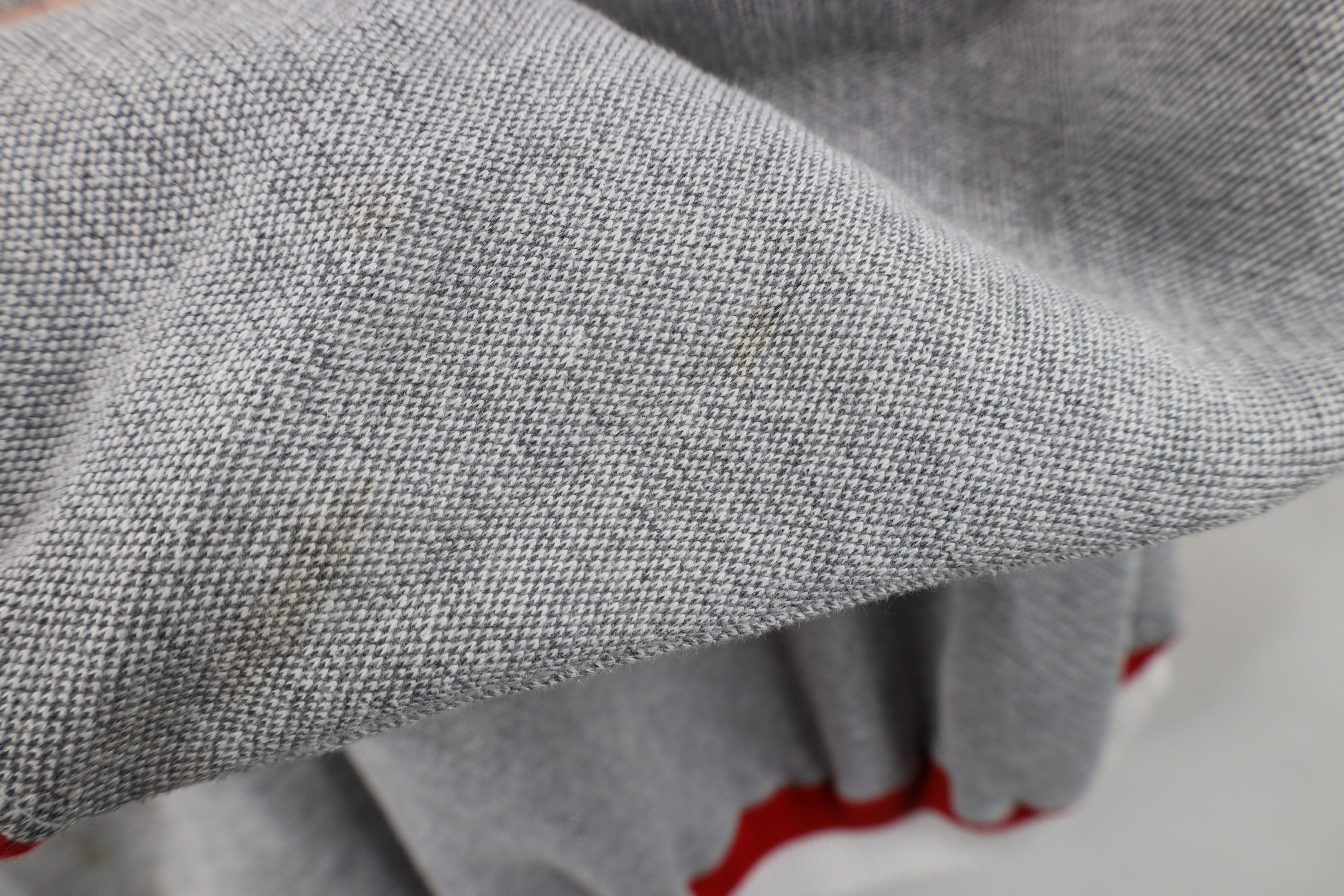 Vintage Vintage 90s Streetwear Indian Head V-Neck Sweatshirt Gray Size US XL / EU 56 / 4 - 8 Thumbnail