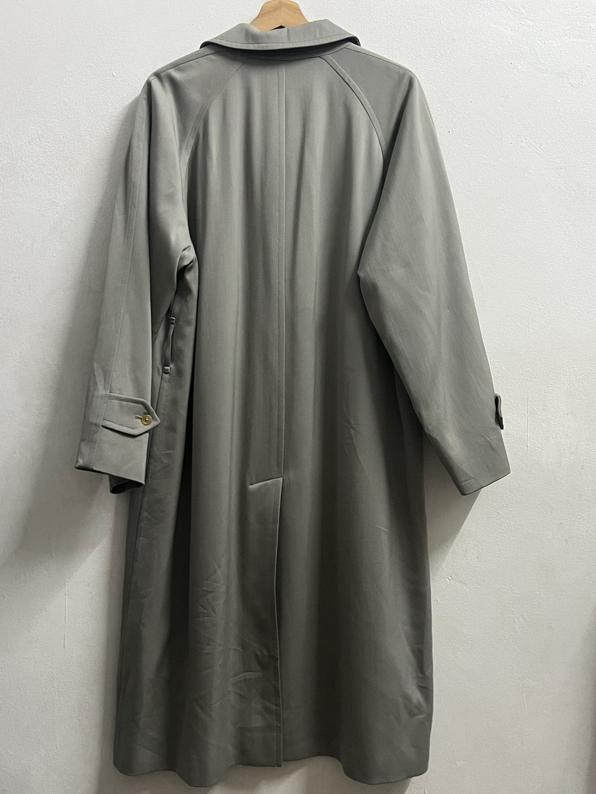 Burberry BURBERRYS TRENCH COAT HOMME KAKI VINTAGE Soft wool Size US L / EU 52-54 / 3 - 5 Thumbnail