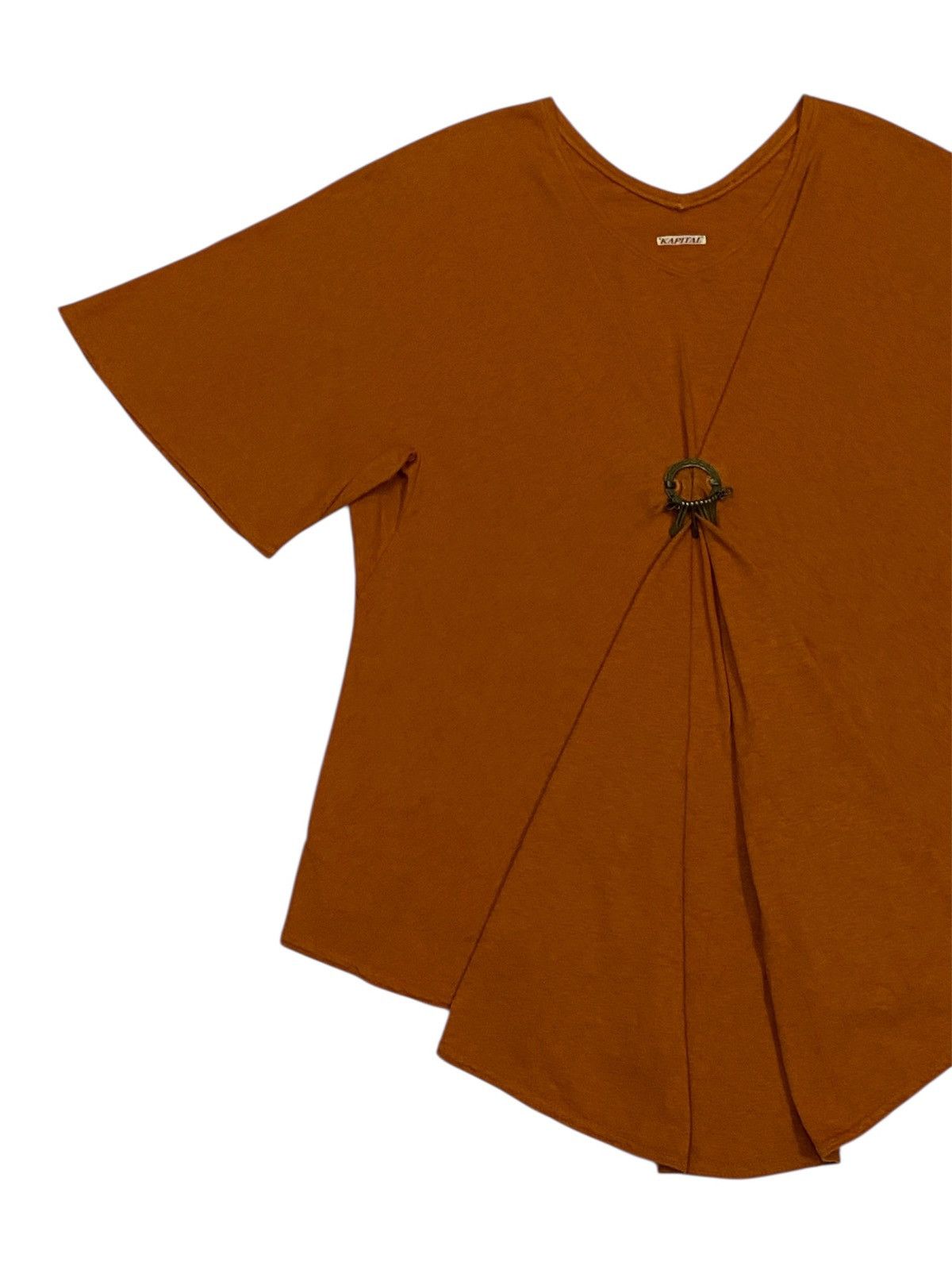 Kapital Kapital Layered Crewneck Short Sleeved Shirt Size M / US 6-8 / IT 42-44 - 6 Thumbnail
