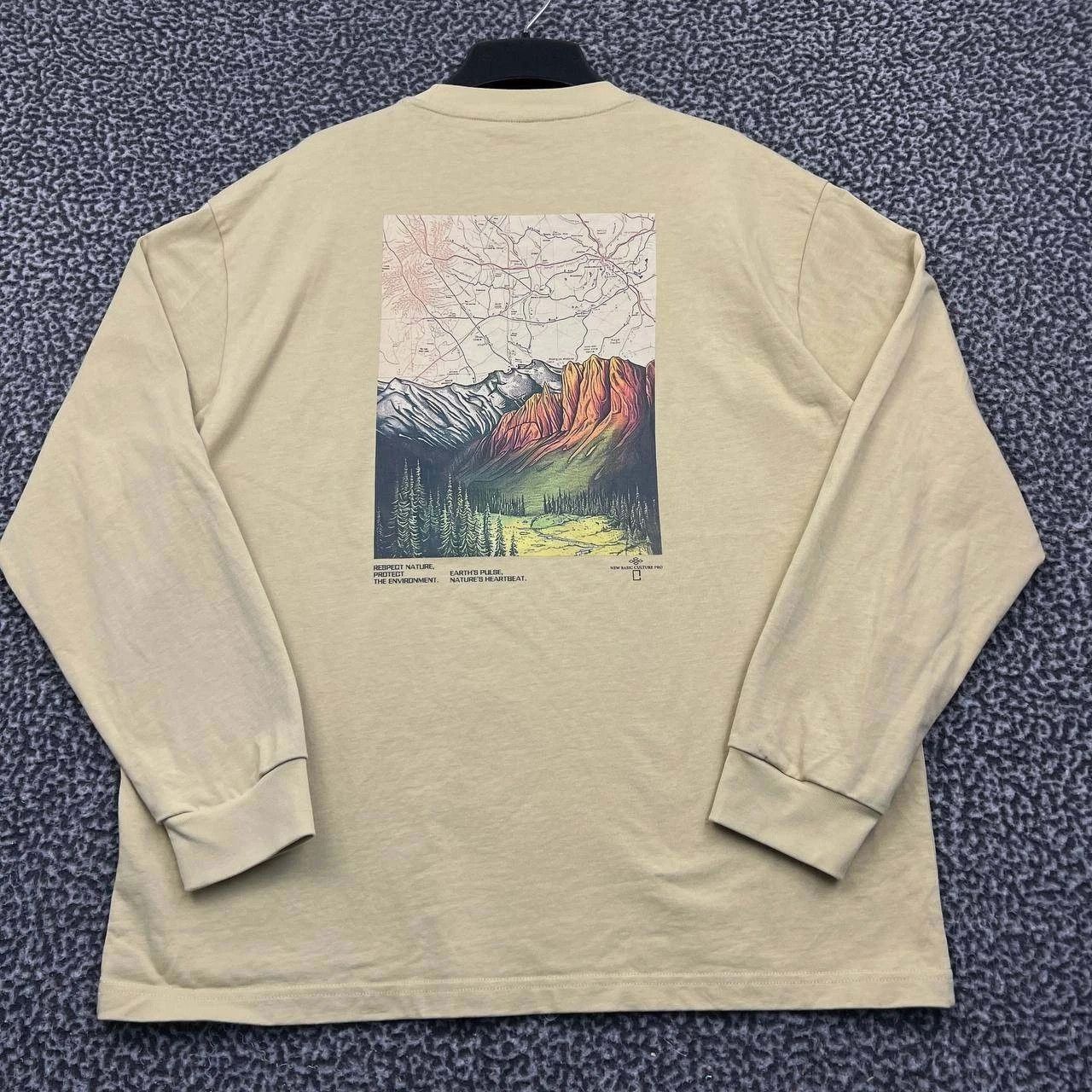 Other Earth's Pulse Nature's Heartbeat Sweatshirt L Crew Neck Size US L / EU 52-54 / 3 - 1 Thumbnail