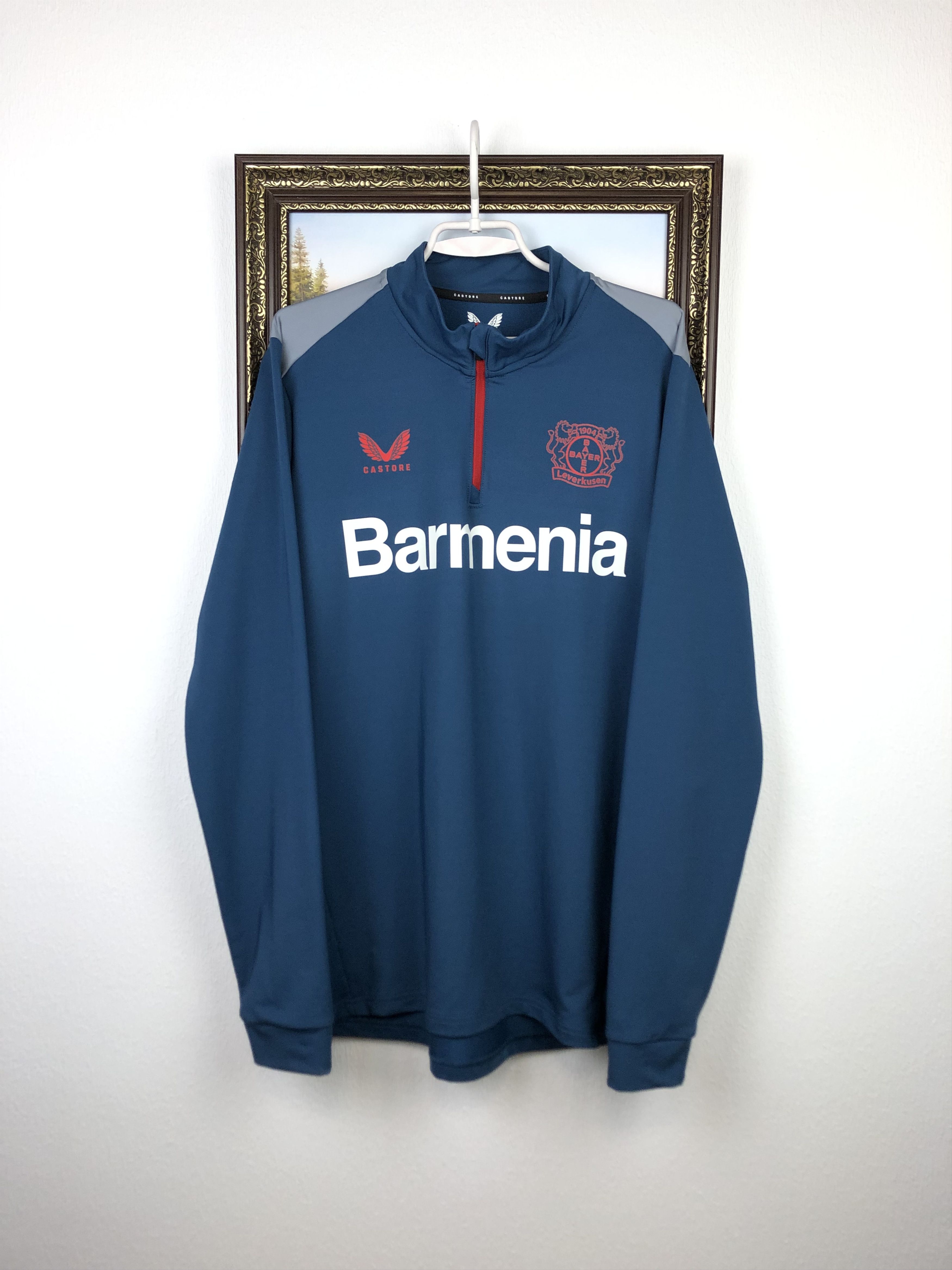 Bayer 04 Leverkusen Football Sweatshirt Soccer Jacket Train
