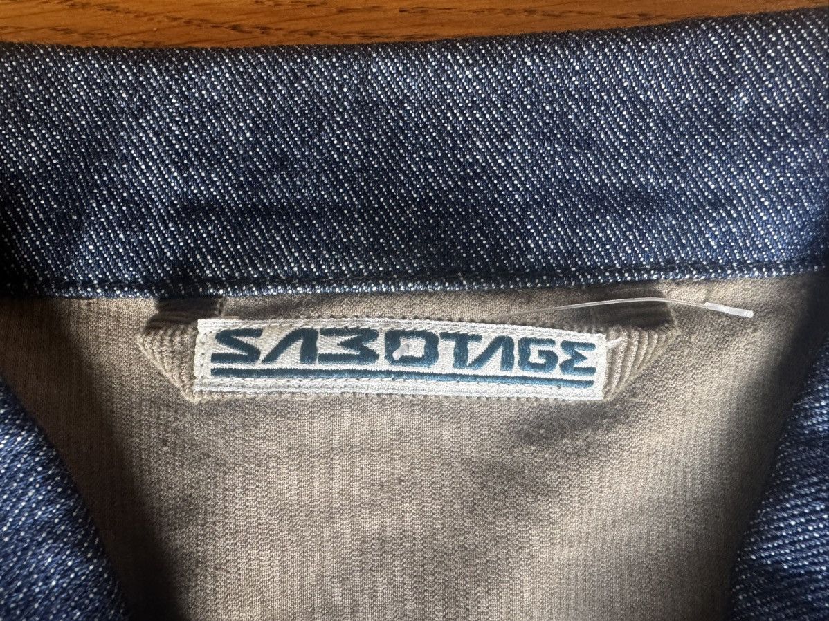 Walter Van Beirendonck Sabotage Cord Trucker Jacket — 1990s / NOS with Tag Size US L / EU 52-54 / 3 - 4 Thumbnail