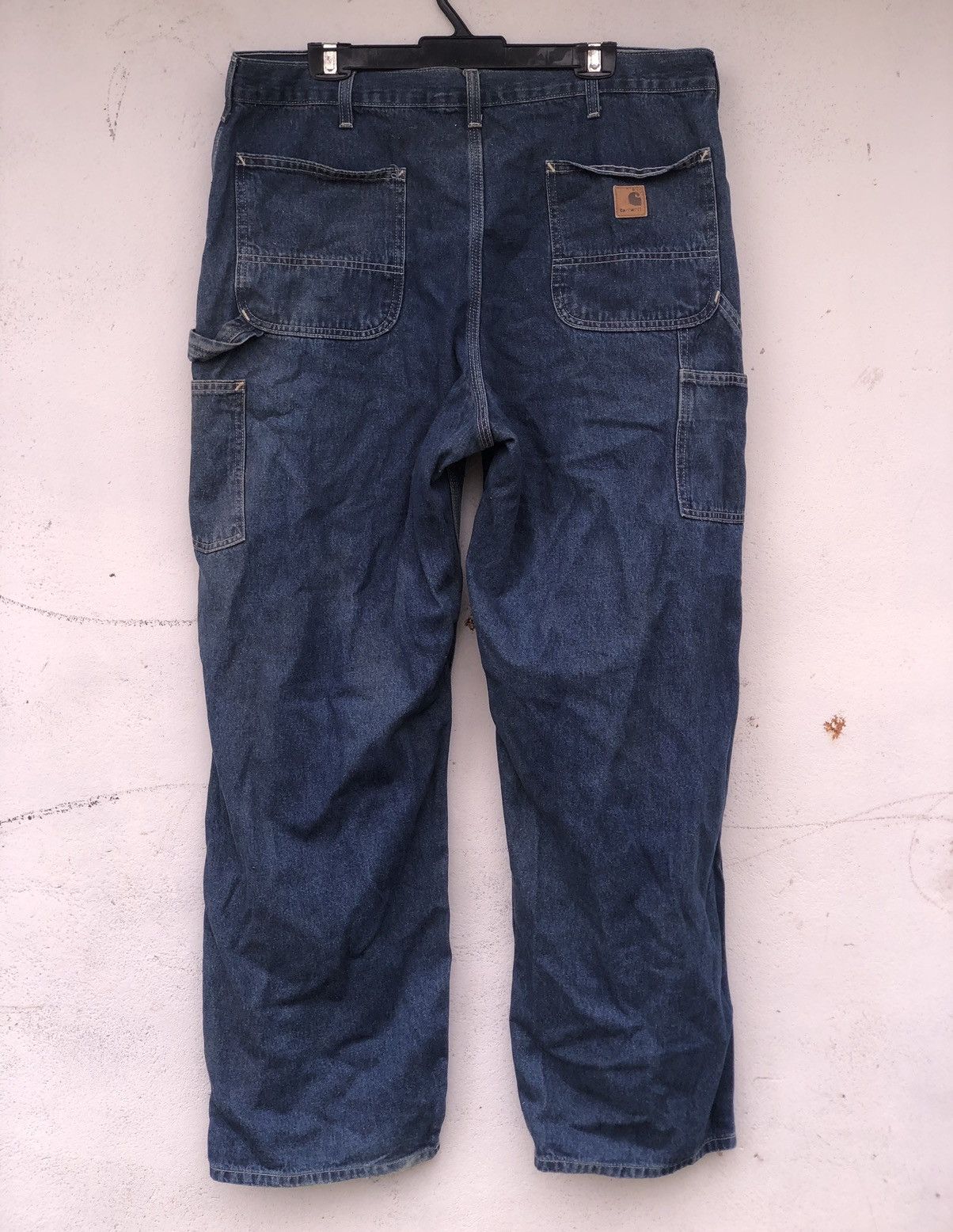 🔥Vintage Carhartt Denim Double Knee Work Pants