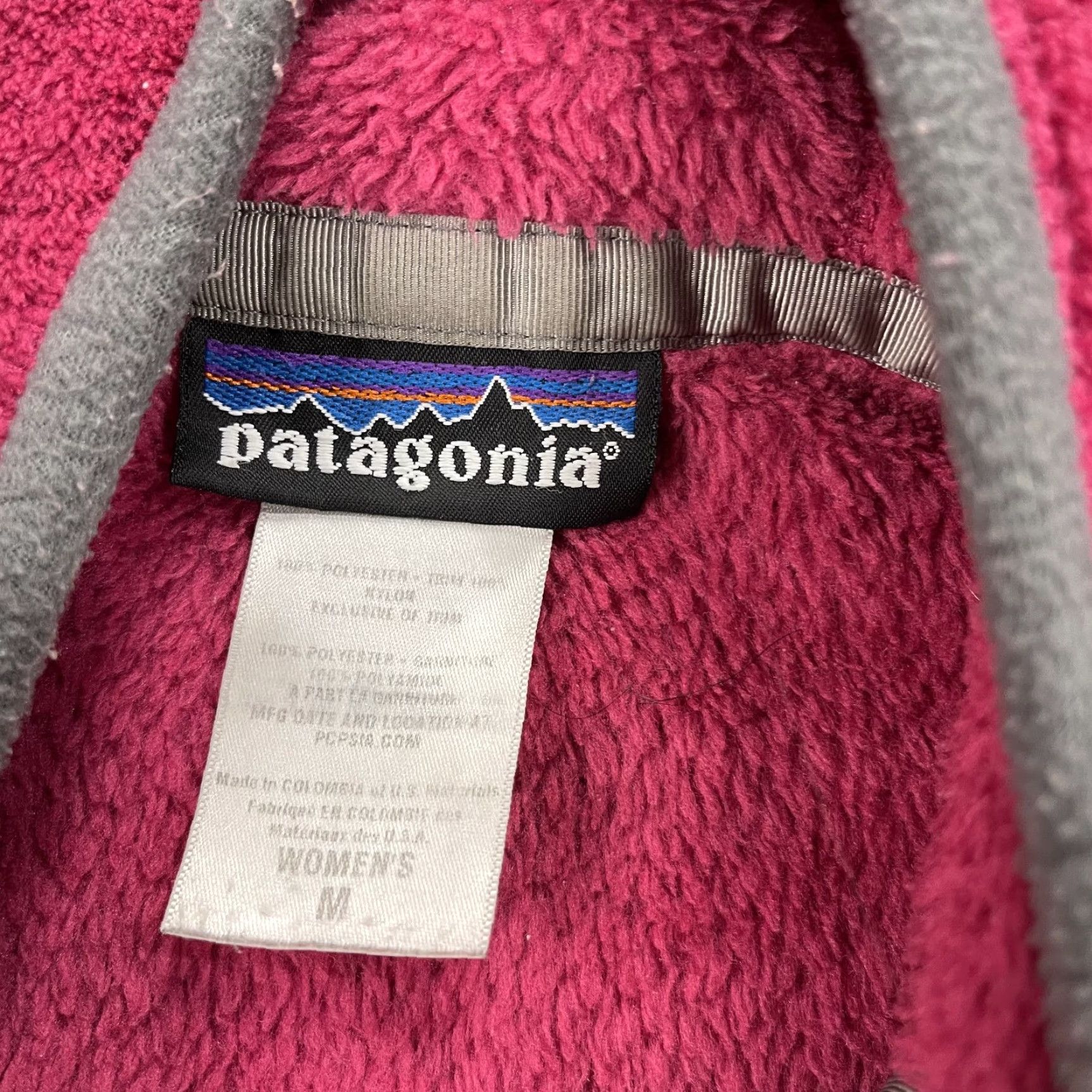Patagonia Patagonia Jacket Pink Womens Medium Re Tool Snap Hoody Pullover Polartec Fleece Size M / US 6-8 / IT 42-44 - 5 Thumbnail