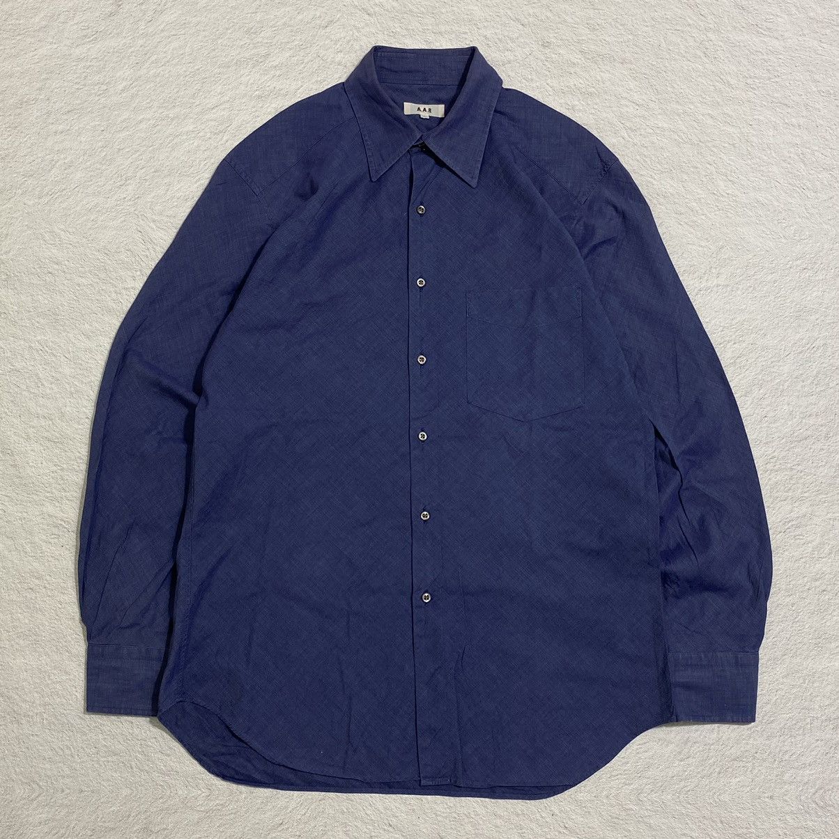 Japanese Brand × Yohji Yamamoto 🔥RARE🔥 A.A.R by Yohji Yamamoto button up shirt Size US L / EU 52-54 / 3 - 1 Thumbnail