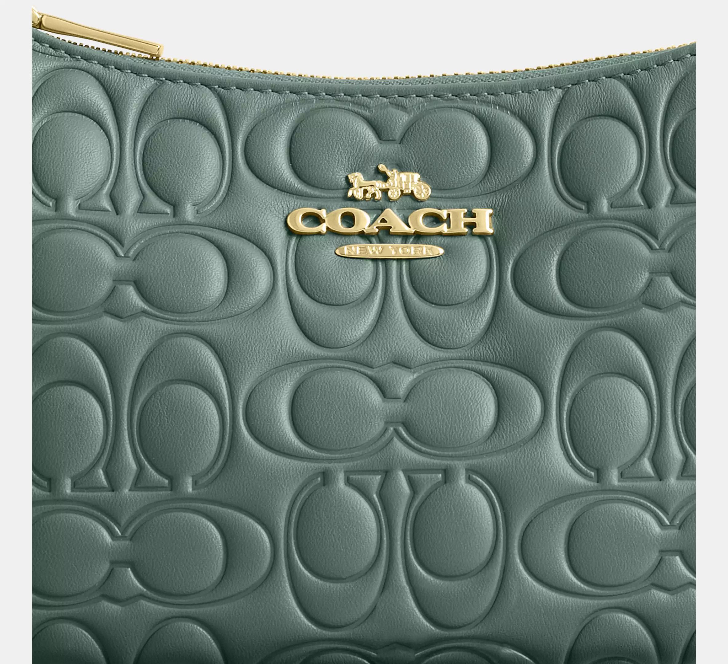 Coach Teri Shoulder Bag In Blocked Signature Leather CY674 Size ONE SIZE - 9 Thumbnail