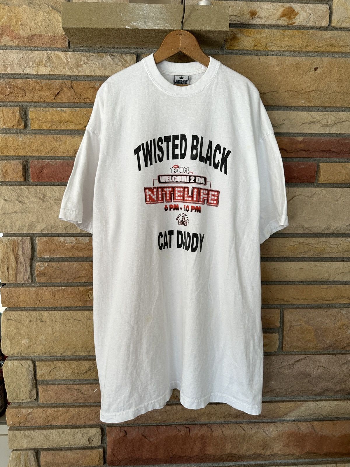 Vintage Vintage Y2K Twisted Black True Hussla Rap Tee Size US XXL / EU 58 / 5 - 1 Thumbnail