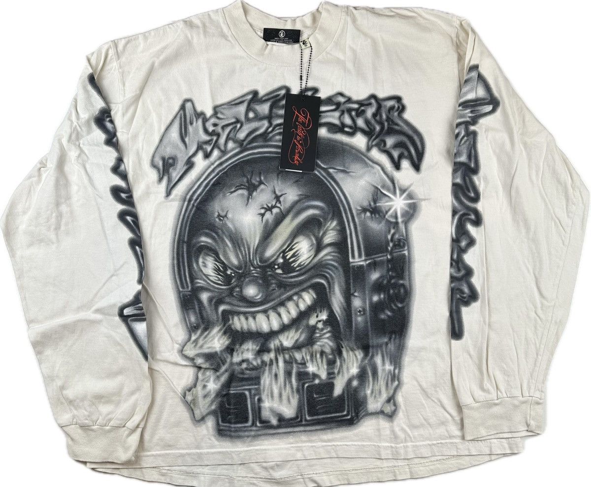 HELLSTAR Hellstar Mark Longsleeve T-shirt Size US XXL / EU 58 / 5 - 1 Thumbnail