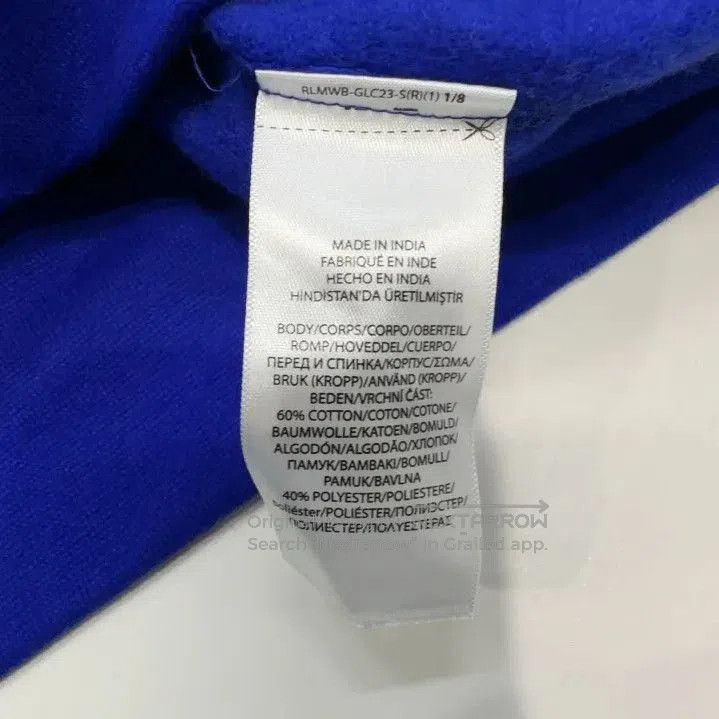 Polo Ralph Lauren Polo Ralph Lauren Blue Letter Print Long Sleeve Sweatshirt. Size US S / EU 44-46 / 1 - 6 Thumbnail