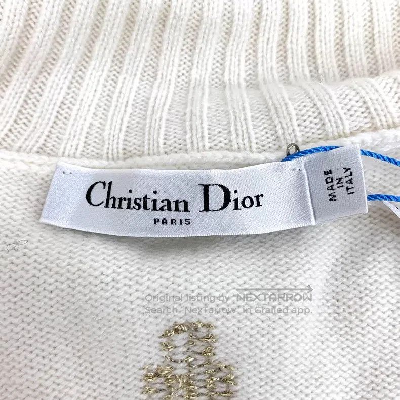 Dior Dior Beige wool five-pointed star embroidery lapel zipper Size XS / US 0-2 / IT 36-38 - 5 Thumbnail