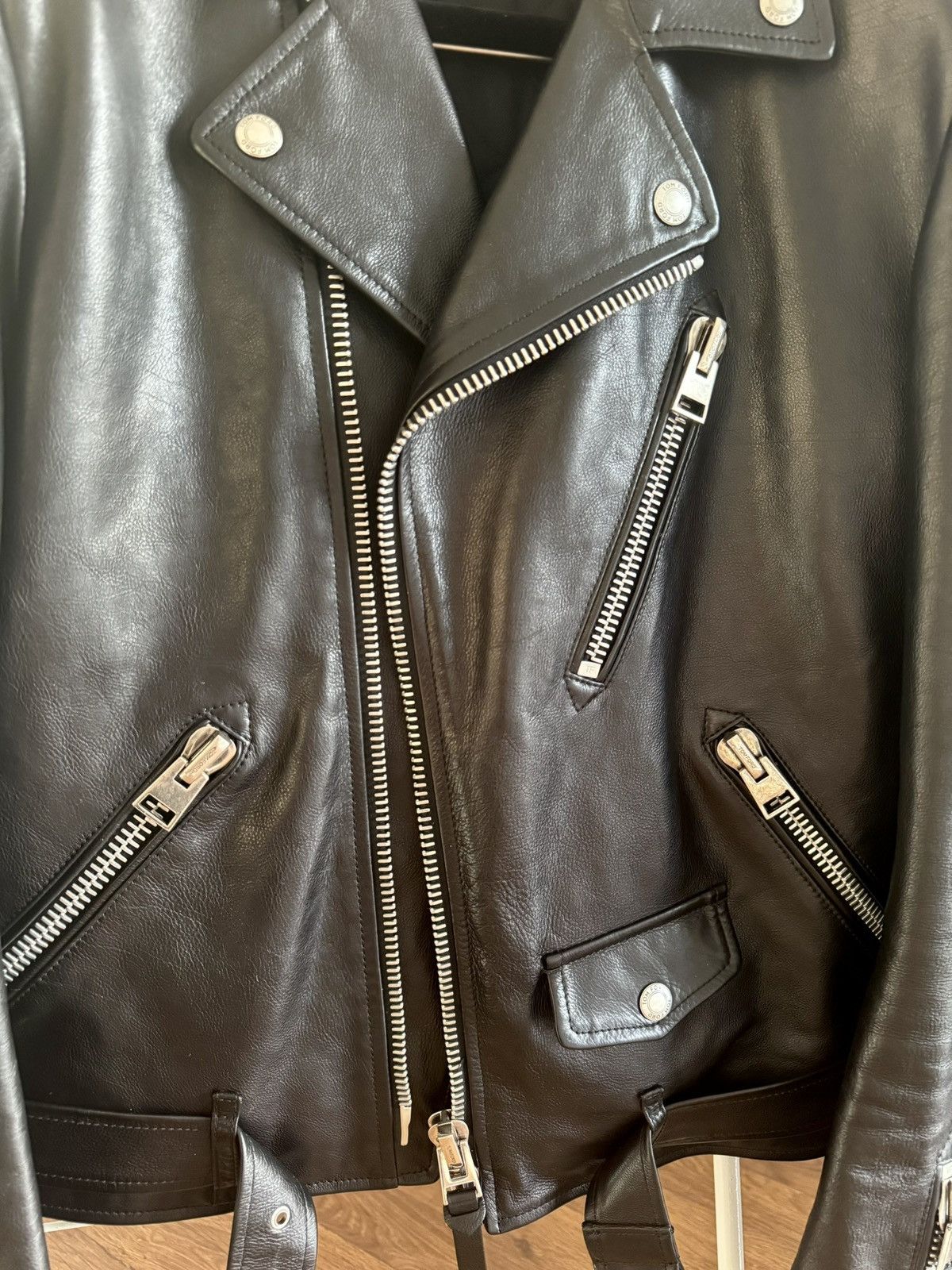 Tom Ford Rare Tom Ford biker jacket sz. 50 Size US M / EU 48-50 / 2 - 4 Thumbnail