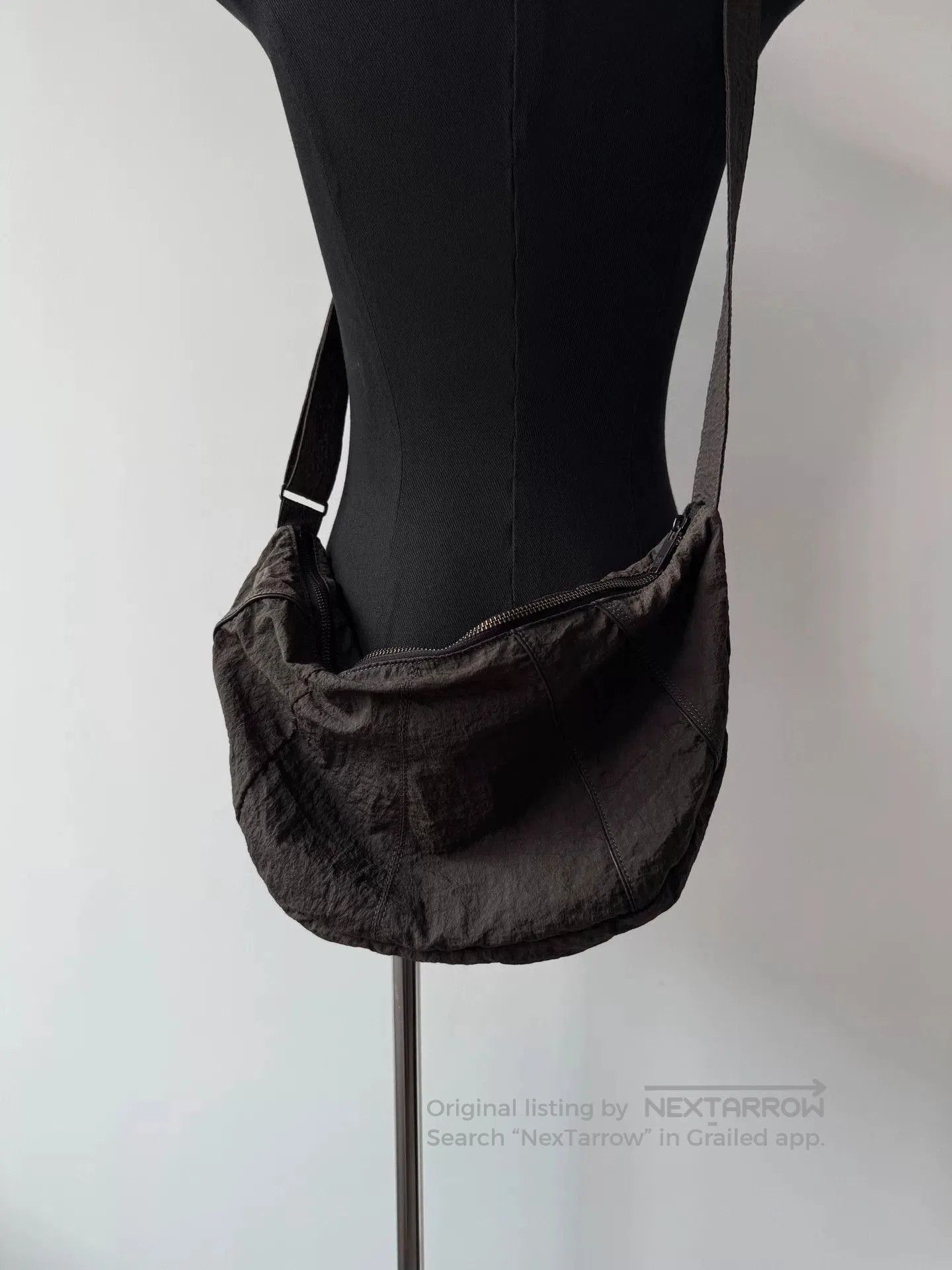 Yohji Yamamoto yohji yamamoto unique textured shoulder bag. Size ONE SIZE - 7 Thumbnail