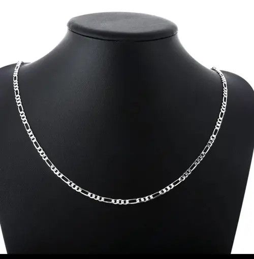 Jewelry Figaro Chain Necklace for Men Women Size ONE SIZE - 1 Thumbnail