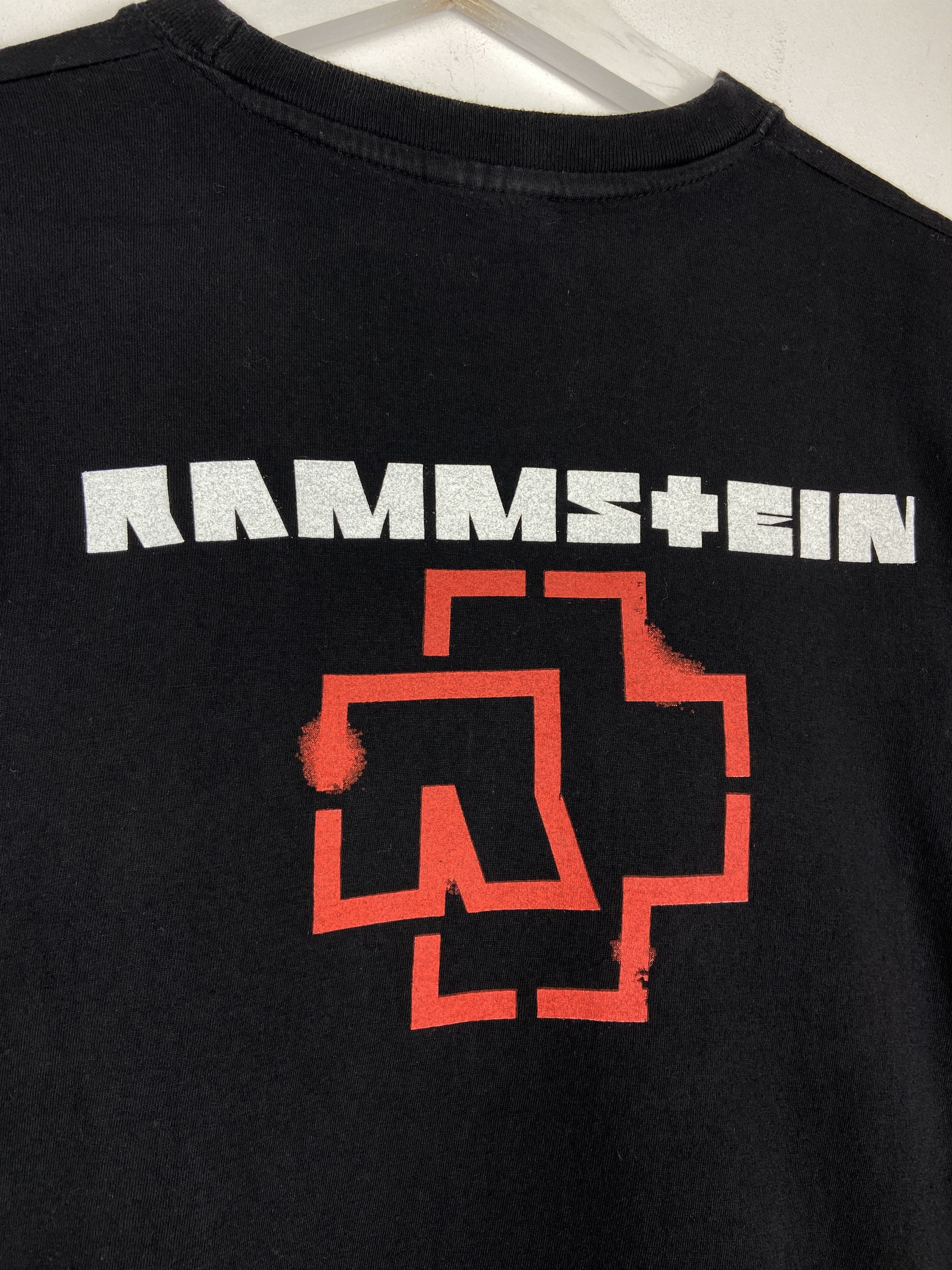 Band Tees Vintage Rammstein Metal Rock Band Graphic T Shirt Tee Size US L / EU 52-54 / 3 - 6 Thumbnail