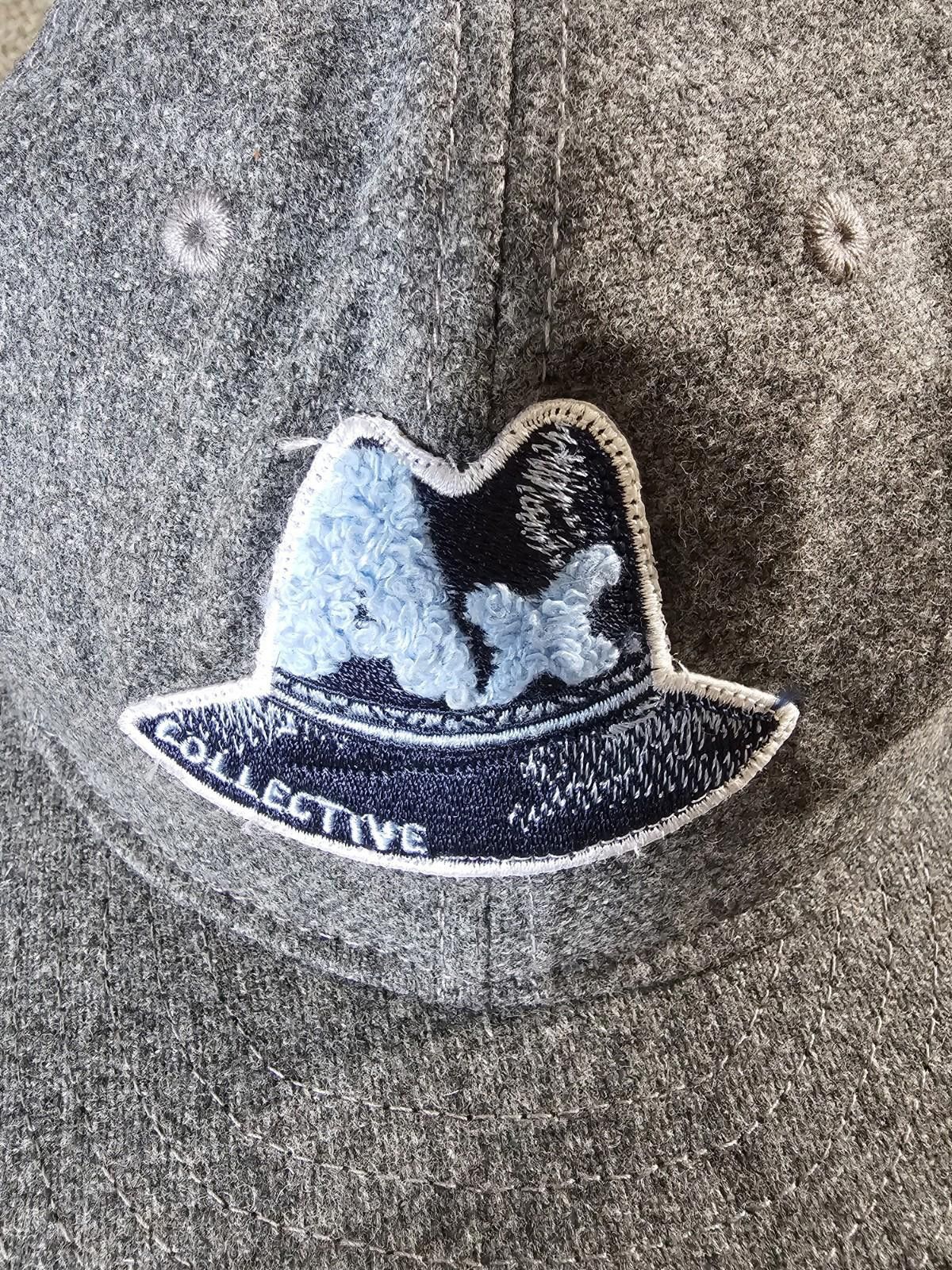 Designer Applesmith AX Collective Leather Strapback hat Streetwear Size ONE SIZE - 3 Thumbnail