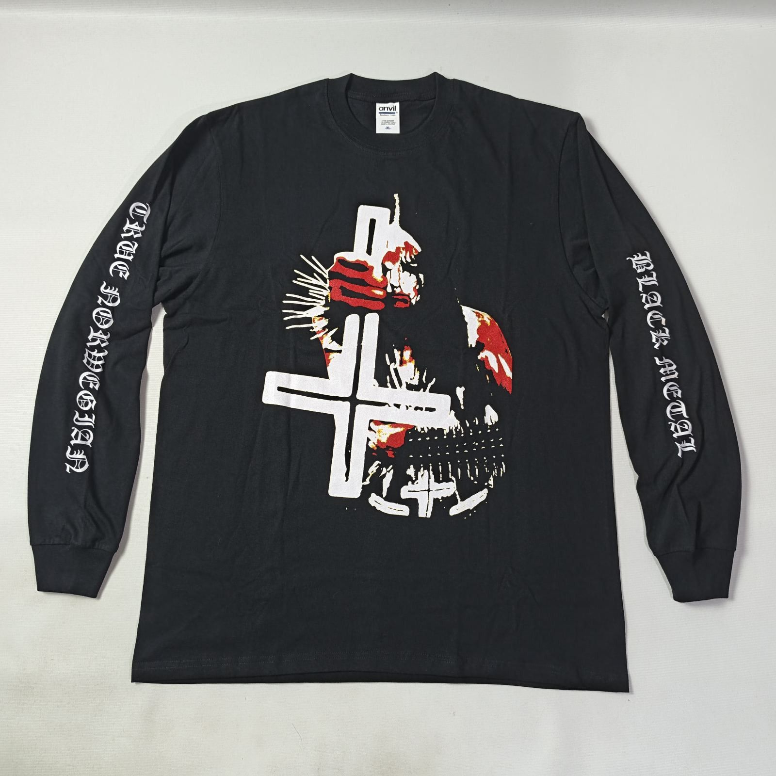 peter beste true norwegian black metal ls anvil size XL