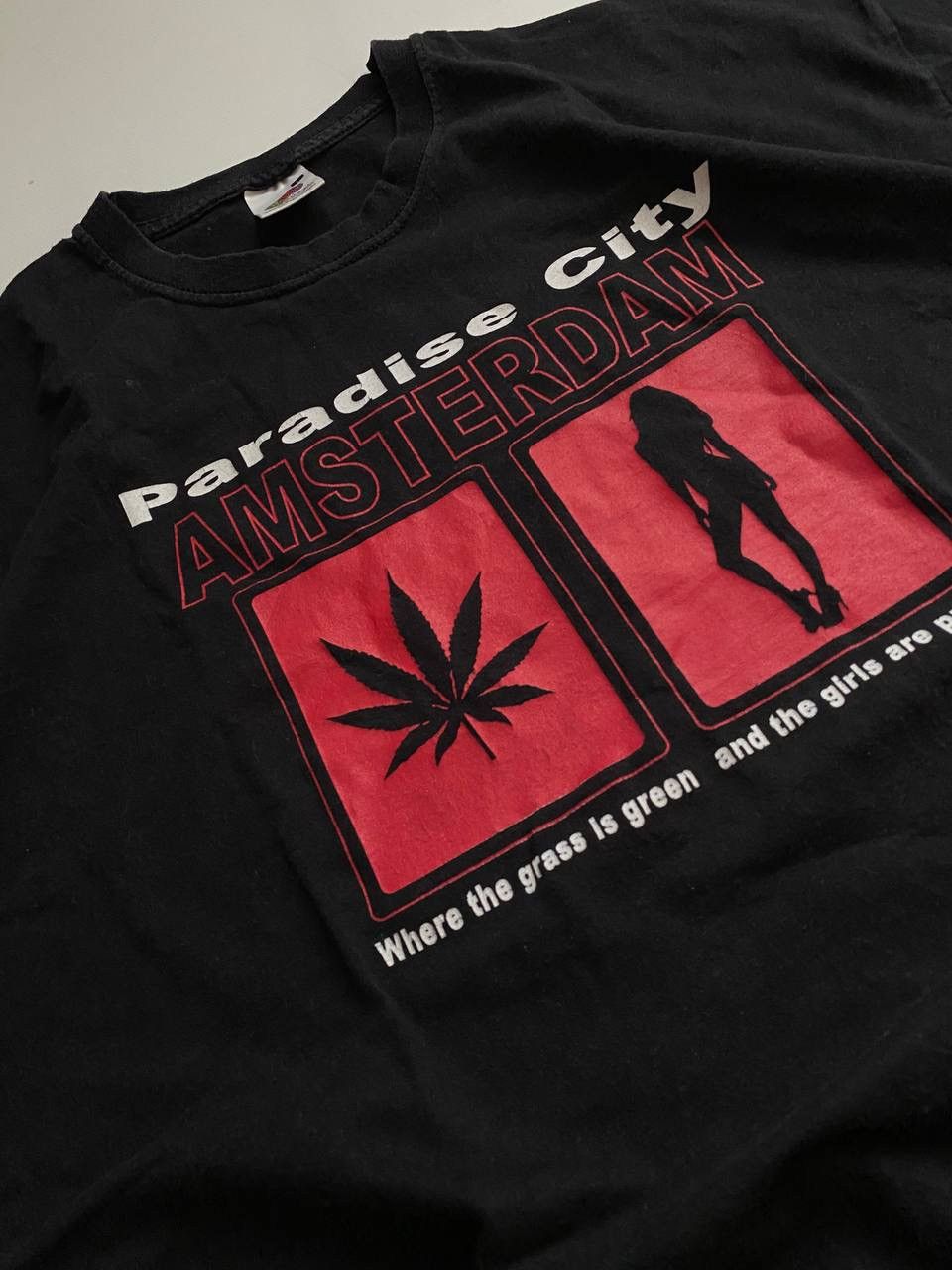 Vintage Vintage paradise city PUSSY EVOLUTION IN AMSTERDAM T-shirt Size US L / EU 52-54 / 3 - 2 Thumbnail