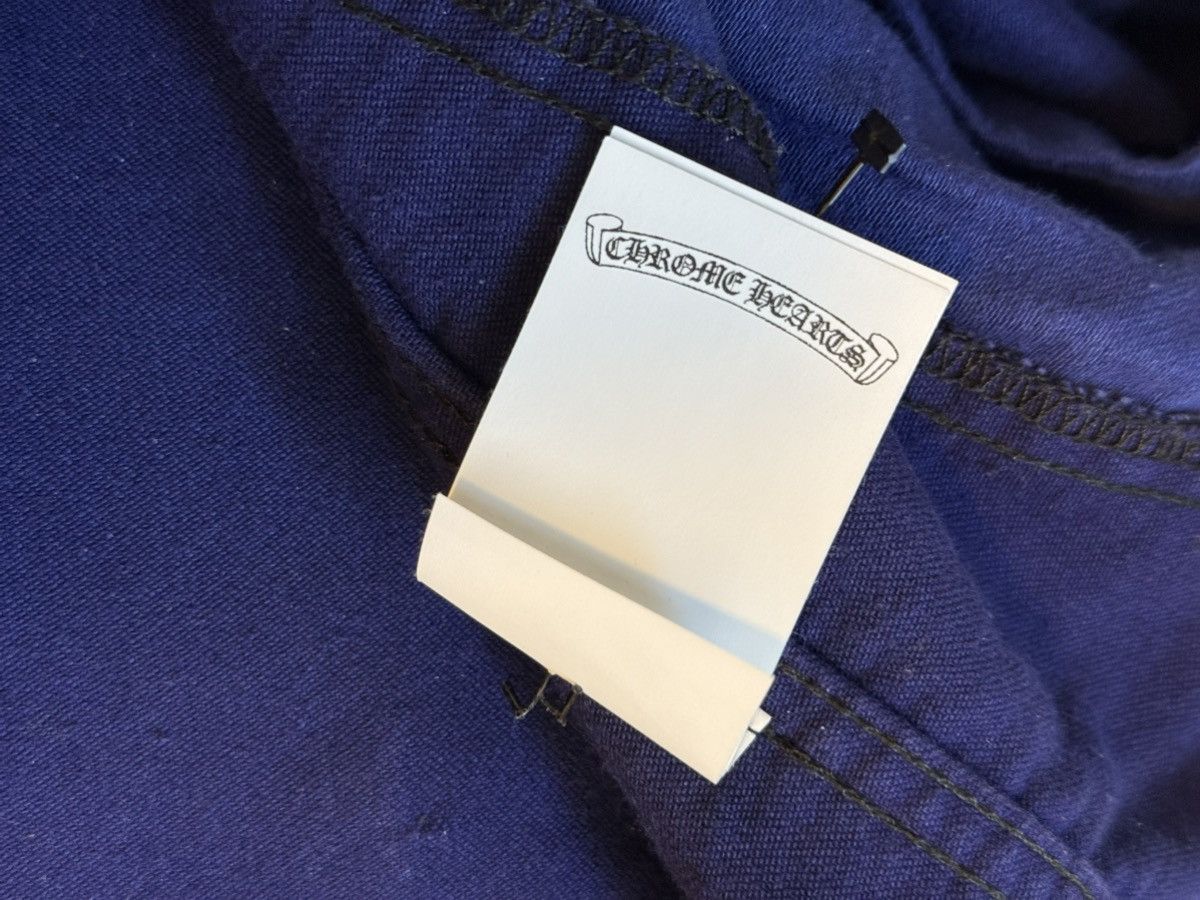 Chrome Hearts 🚭1/1 GRAIL🚭19 CROSS PATCH SERVICED 1950'S FRENCH CHORE PANTS Size US 38 / EU 54 - 22 Thumbnail