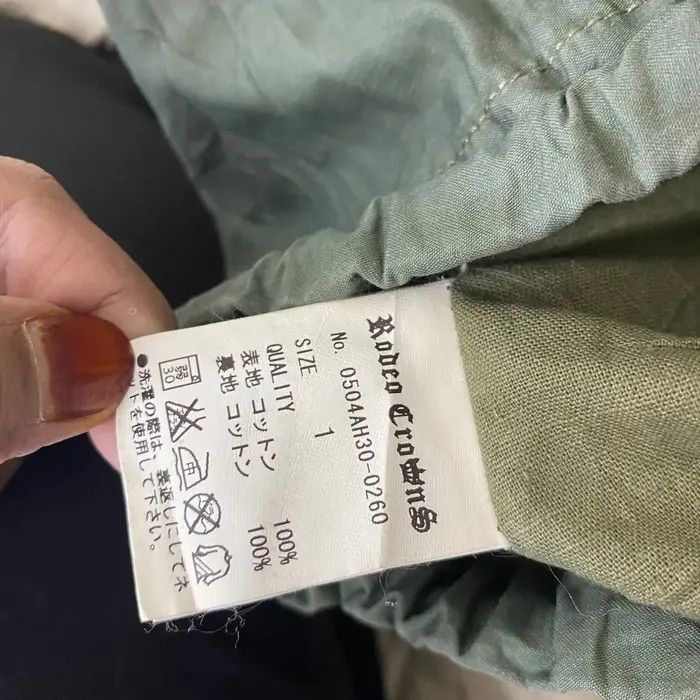 Vintage Vtg RODEO CROWN MILITARY Patchwork Army Jacket Parka Scout Size S / US 4 / IT 40 - 12 Thumbnail