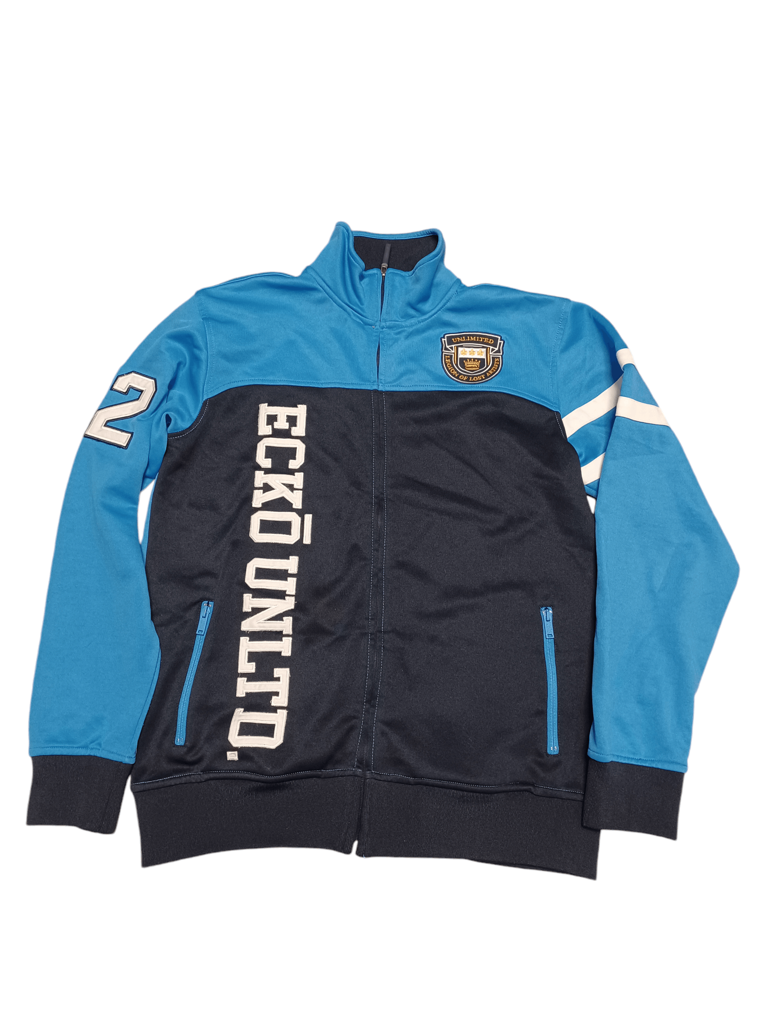 Ecko Unltd. ECKO UNLTD BIGLOGO EMBROIDERED TRACKING JACKET SK8 DRILL Size US L / EU 52-54 / 3 - 1 Thumbnail