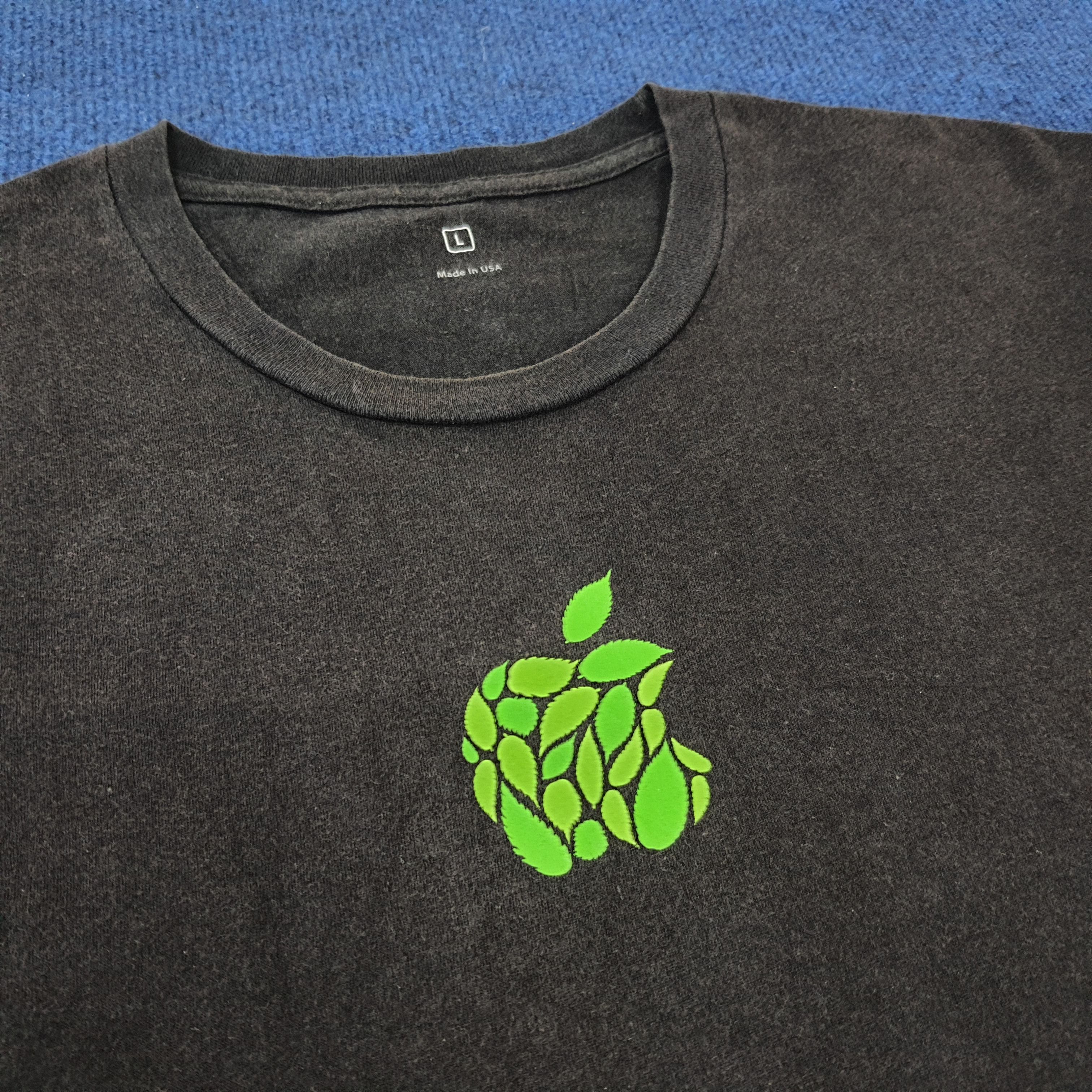American Apparel × Apple × Vintage Vintage Apple Store Product Tokyo Japan Omotesando Tshirt Size US L / EU 52-54 / 3 - 1 Thumbnail