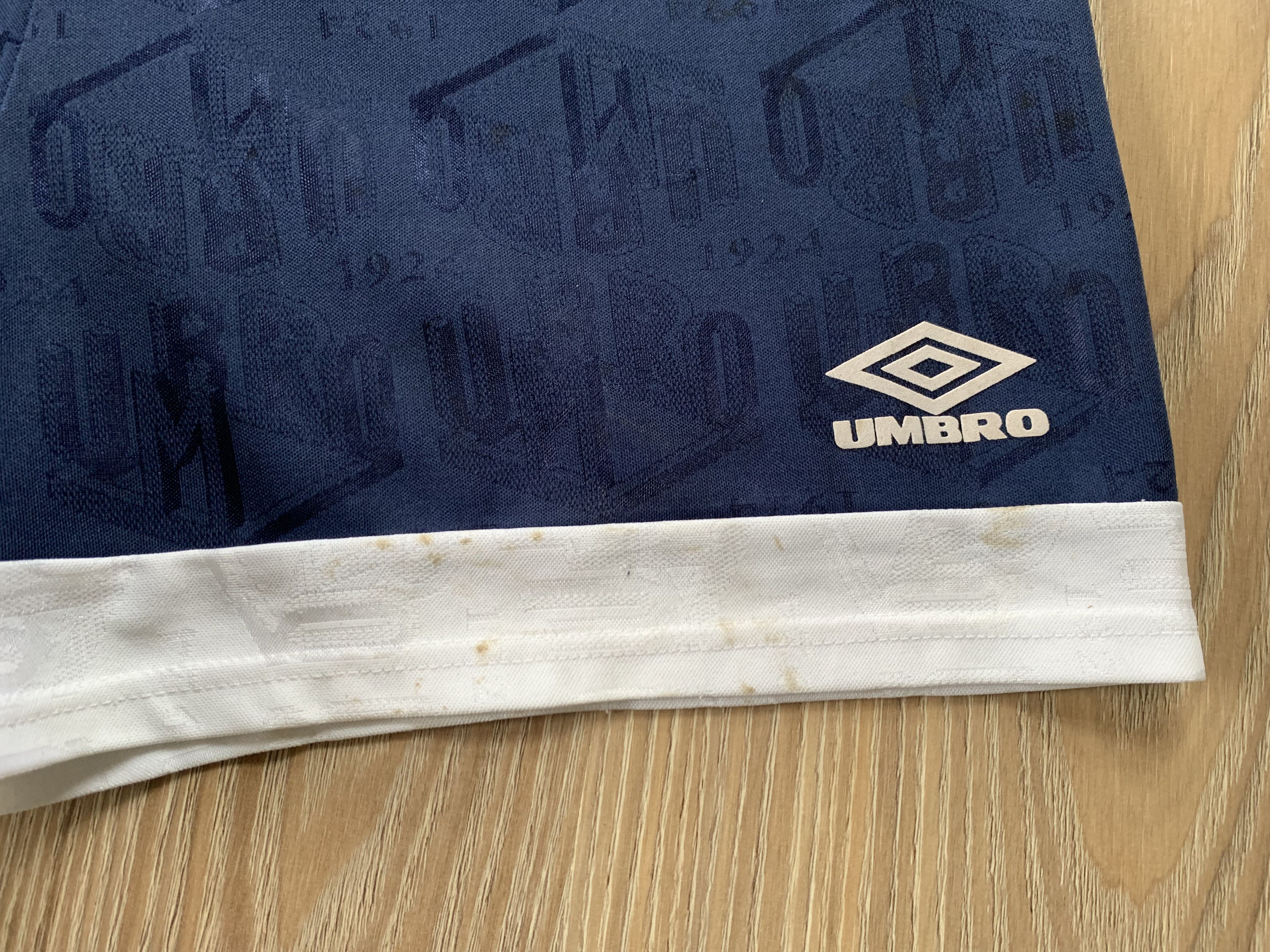 Umbro × Vintage Vintage Umbro Soccer Monograme Training Shorts Size US 34 / EU 50 - 5 Thumbnail