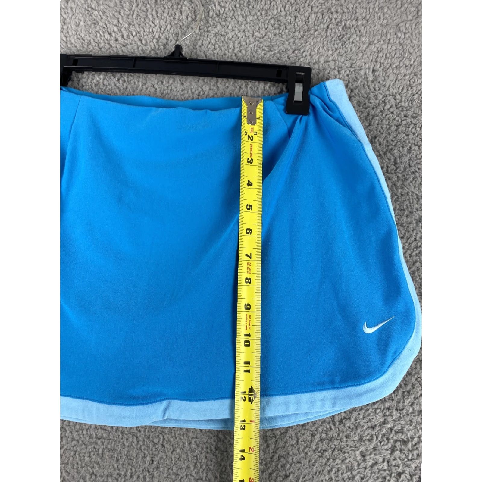 Nike VINTAGE Nike Women's Athletic Skort Medium Blue Spring Summer Golf Tennis Activewear 40-47 Size 32" / US 10 / IT 46 - 6 Thumbnail