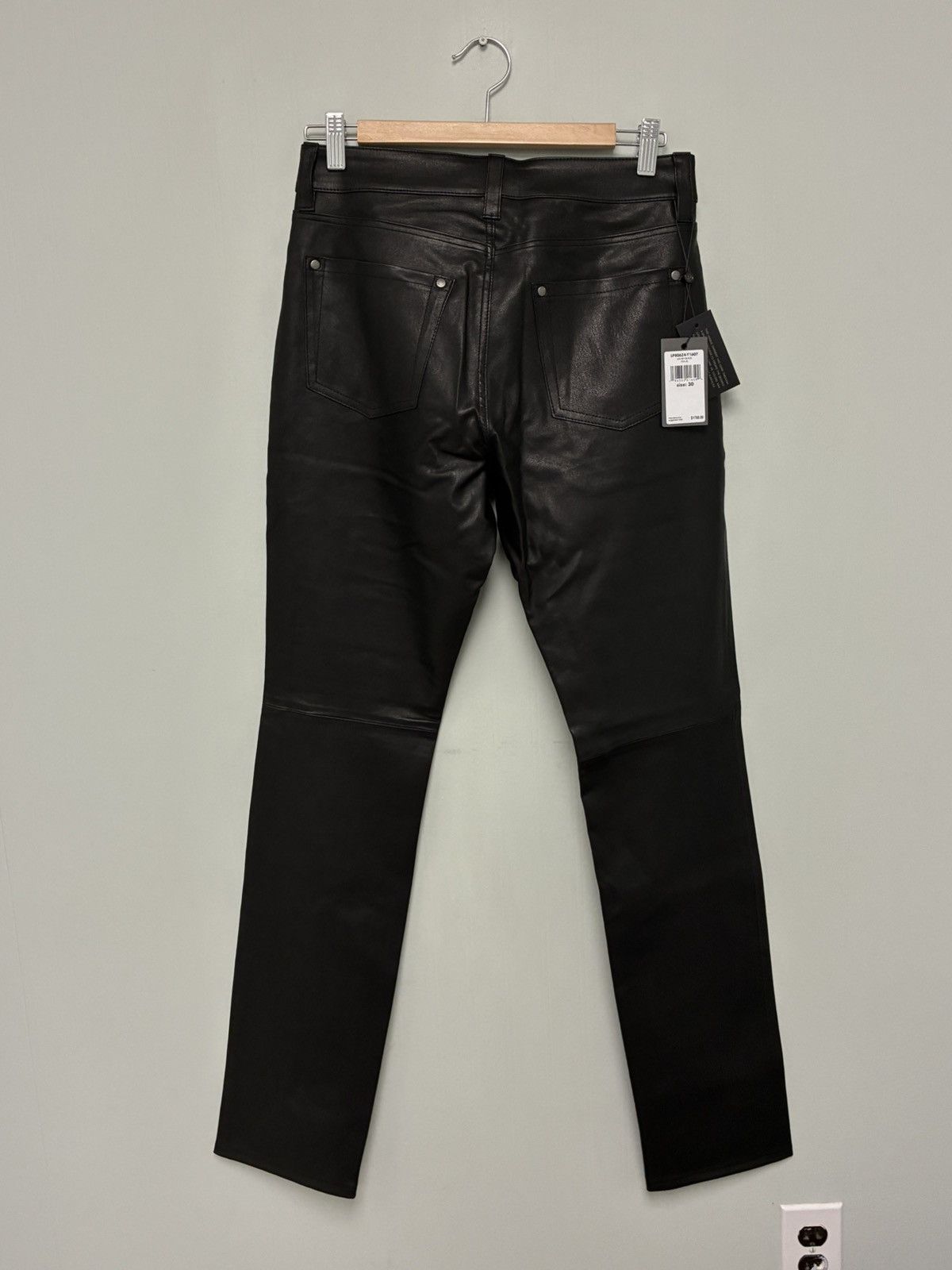 John Varvatos The Rocker Leather Pants. Size 30 Size US 30 / EU 46 - 17 Thumbnail