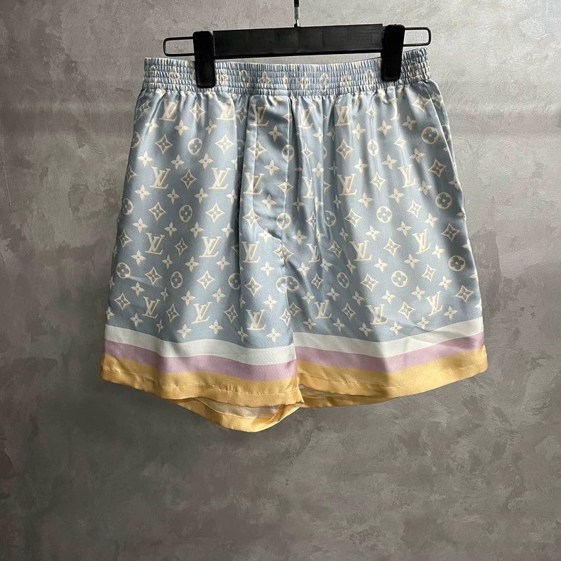 Louis Vuitton Louis Vuitton Blue Logo Striped Elastic Straight Leg Casua Size US 34 / EU 50 - 1 Thumbnail