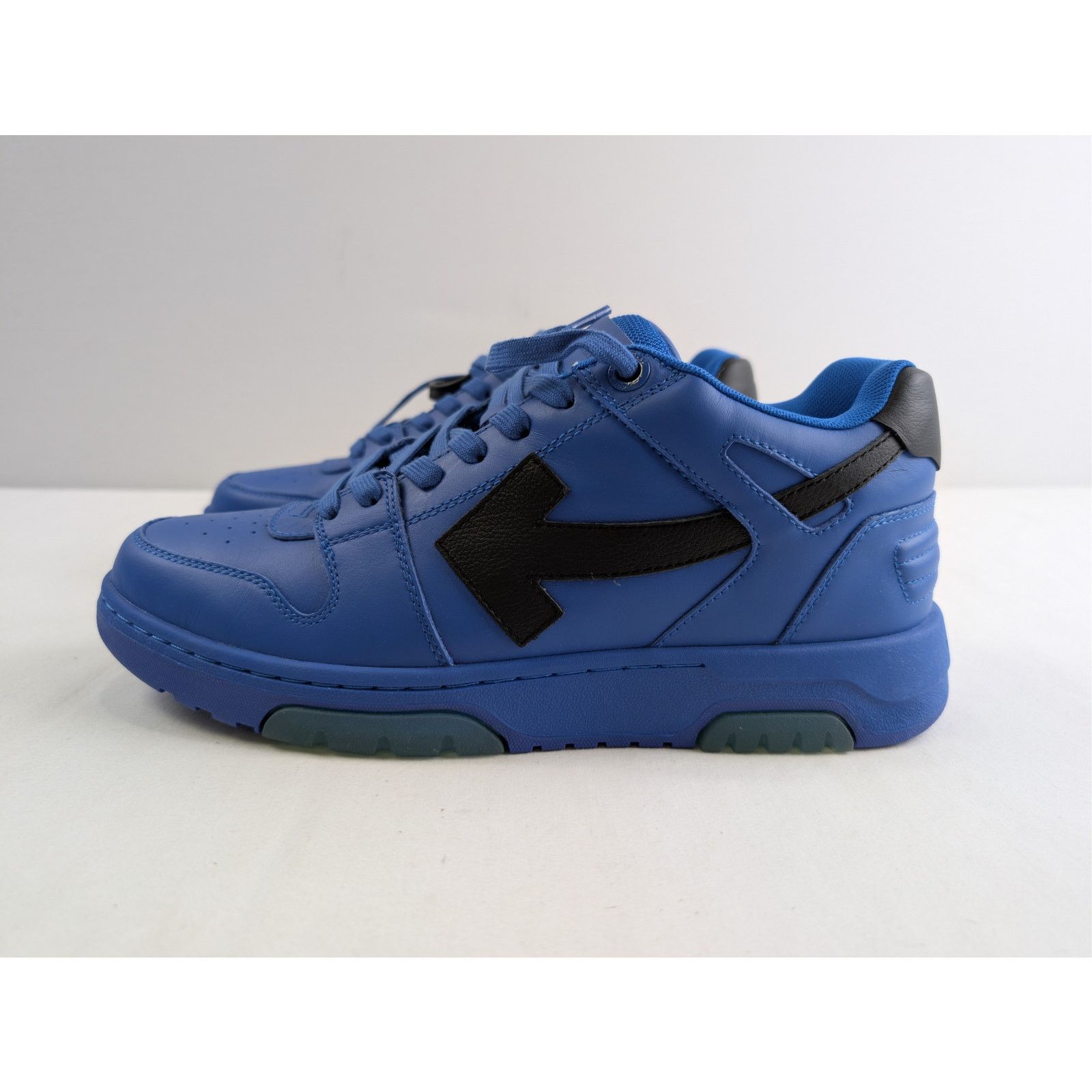 Off-White o1rshd1 Out of Office Calf Leather sneakers in Blue/Black Size US 9 / EU 42 - 10 Thumbnail