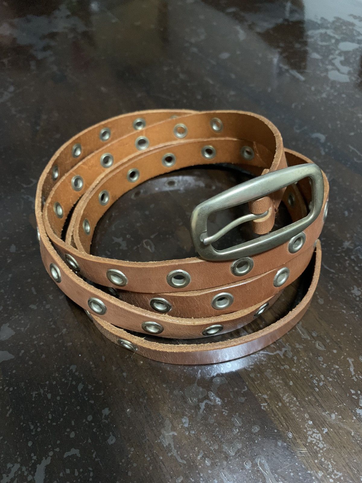 79 Inch Leather Belt