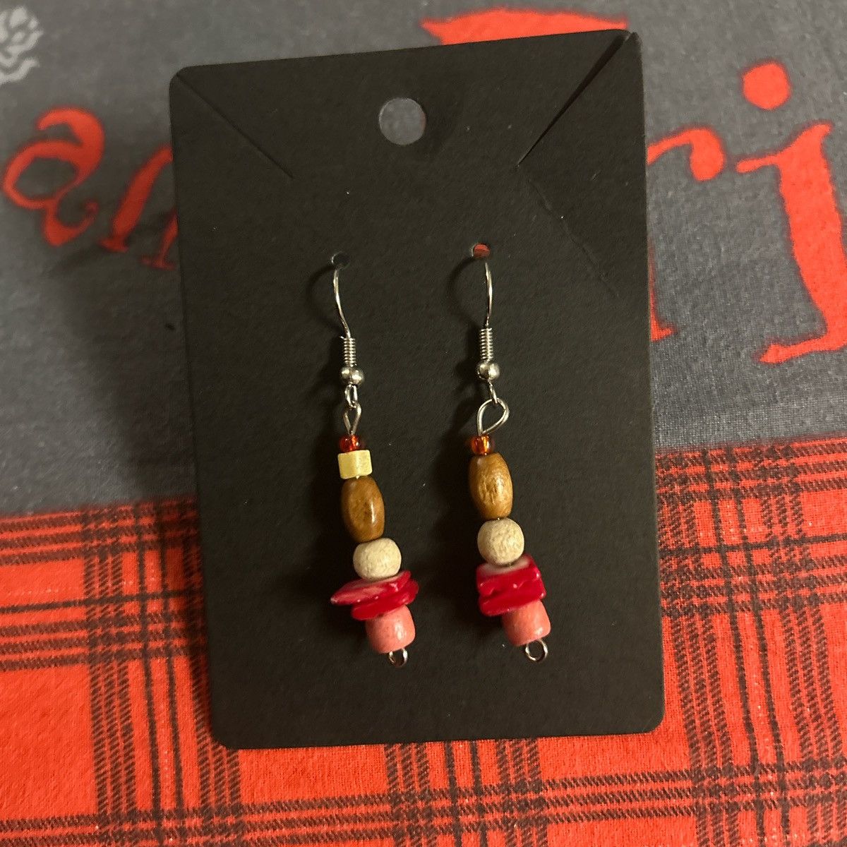 Vintage Beaded earrings lot Size ONE SIZE - 2 Thumbnail