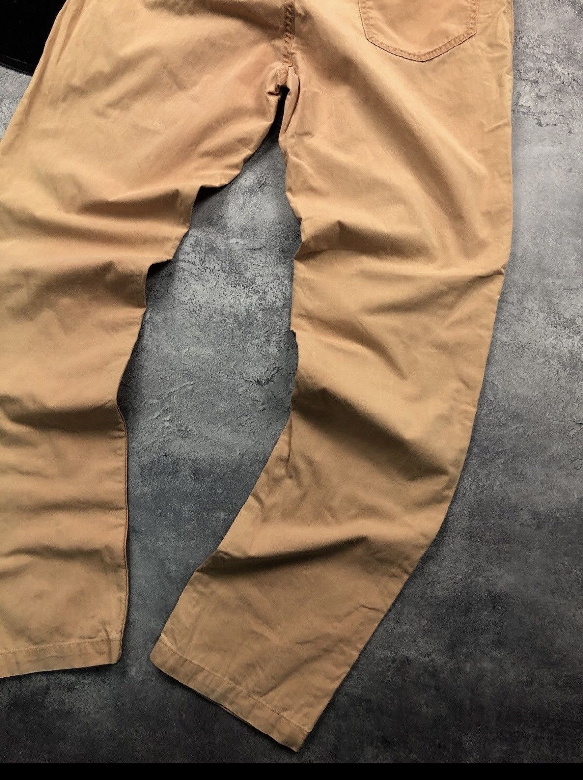 Burberry BURBERRY Vintage Streetwear Luxury Orange Pants Y2k Woman's Size 29" - 10 Thumbnail