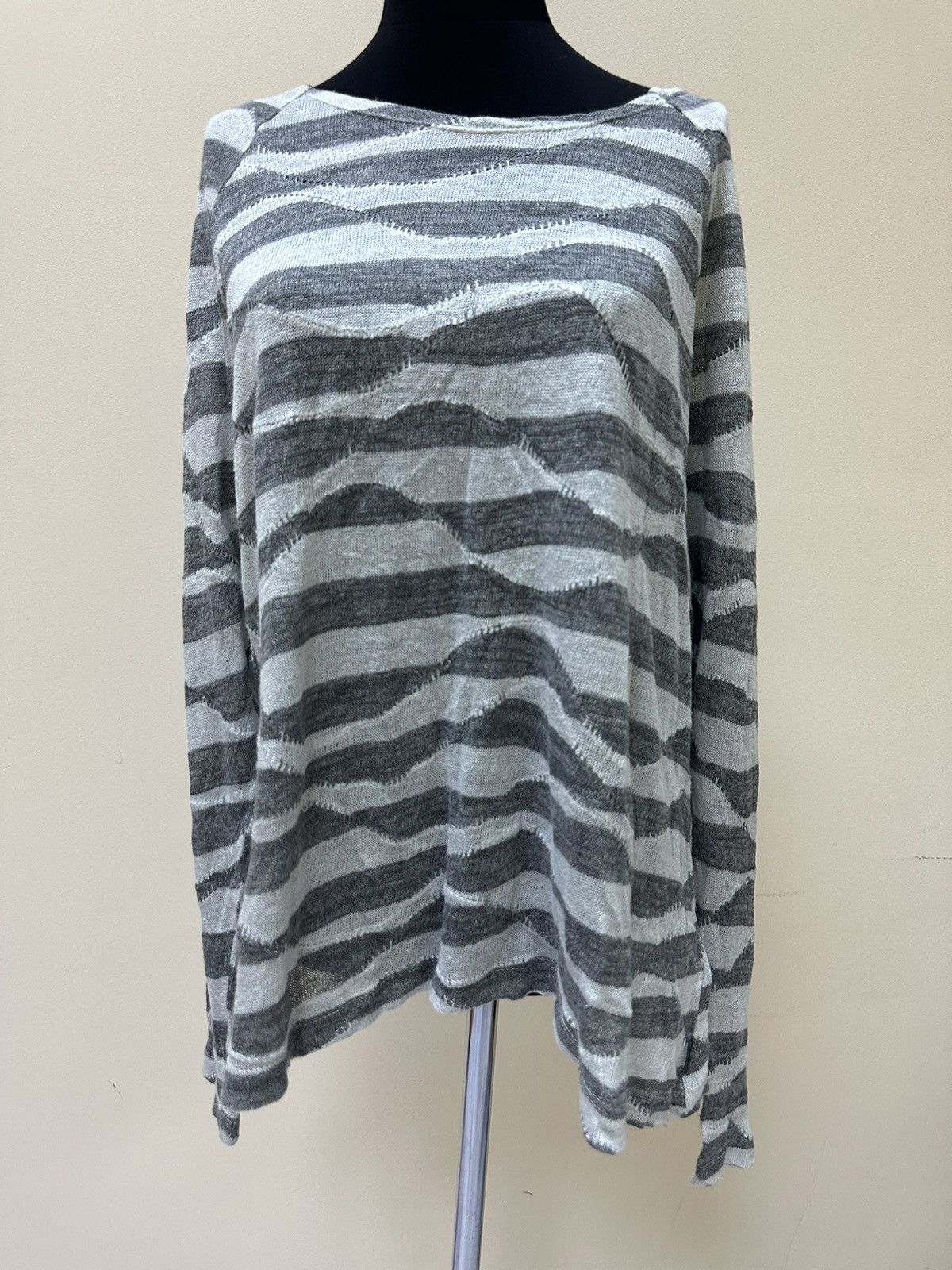 Japanese Brand × OSKA T-shirt Long Sleeve Oska 4 505 Linen Size XL / US 12-14 / IT 48-50 - 2 Thumbnail