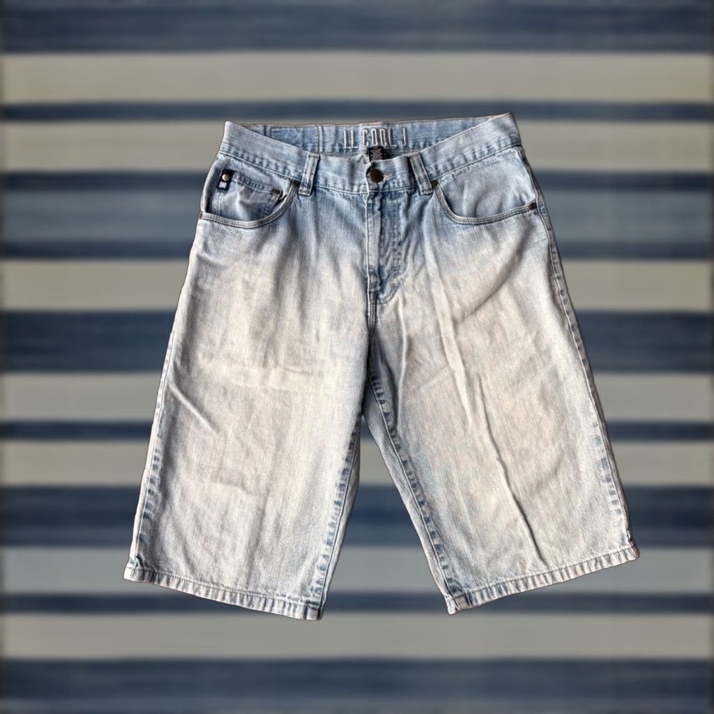 Denime VINTAGE LL Cool J Baggy Denim Shorts Men’s 32 Blue Jorts Hip-Hop 90s Grunge Retro Bermuda Denim Shorts Men’s 32 Blue Size US 32 / EU 48 - 1 Thumbnail