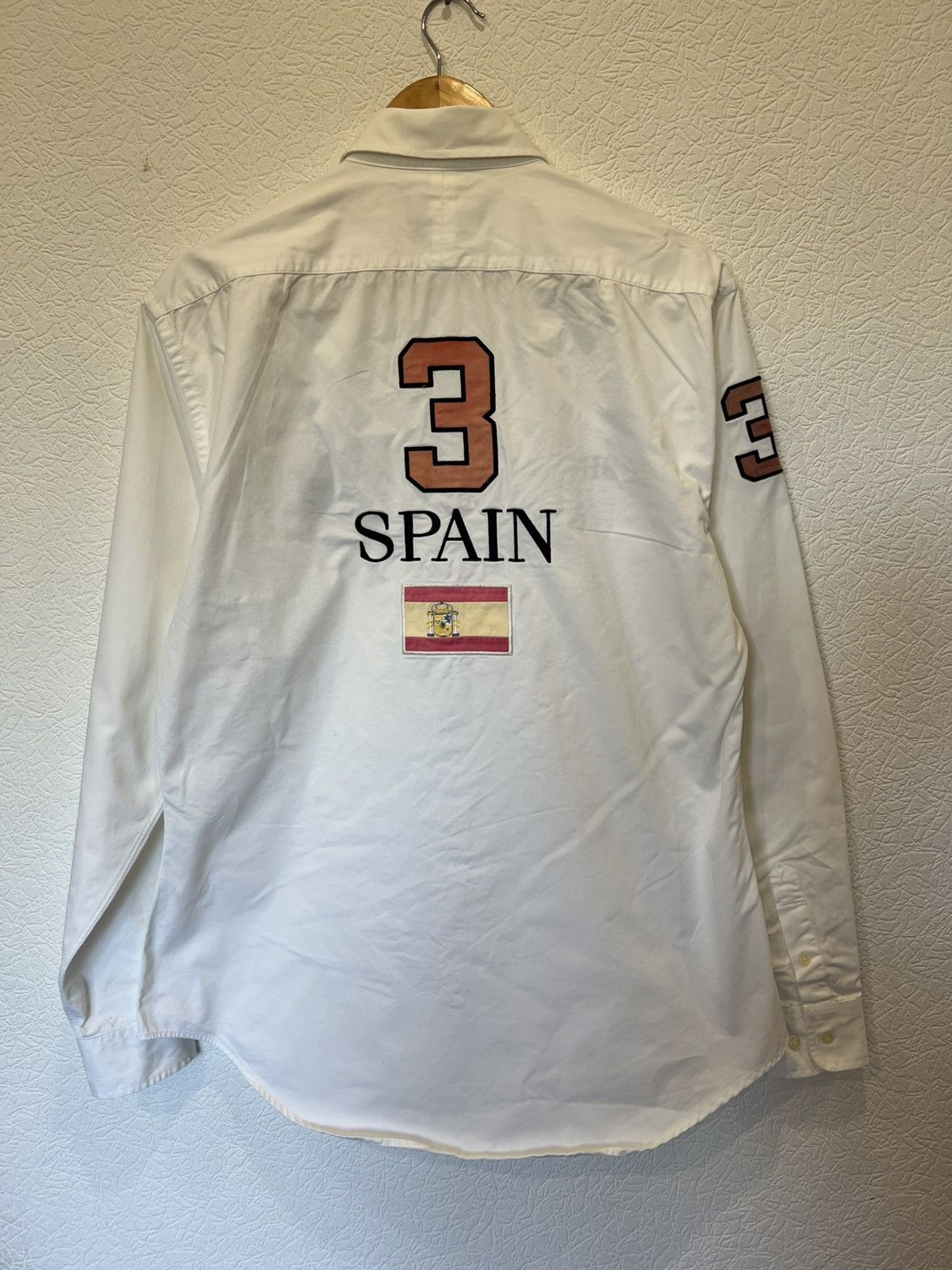 Polo Ralph Lauren Polo Ralph Lauren Spain White Button Up Shirt Chief Keef Size US XL / EU 56 / 4 - 6 Thumbnail